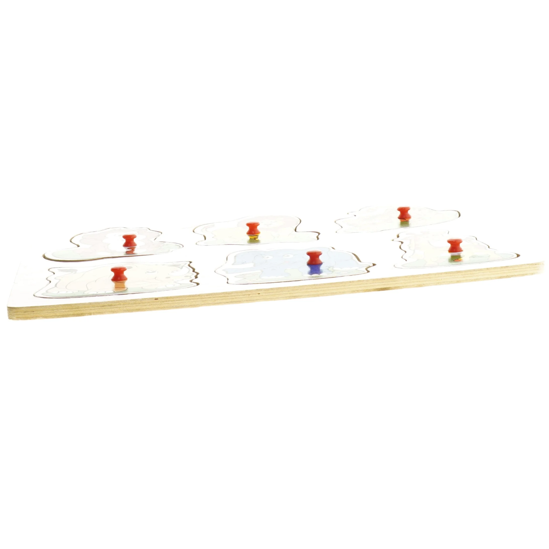 Træpuslespil med dyremotiv