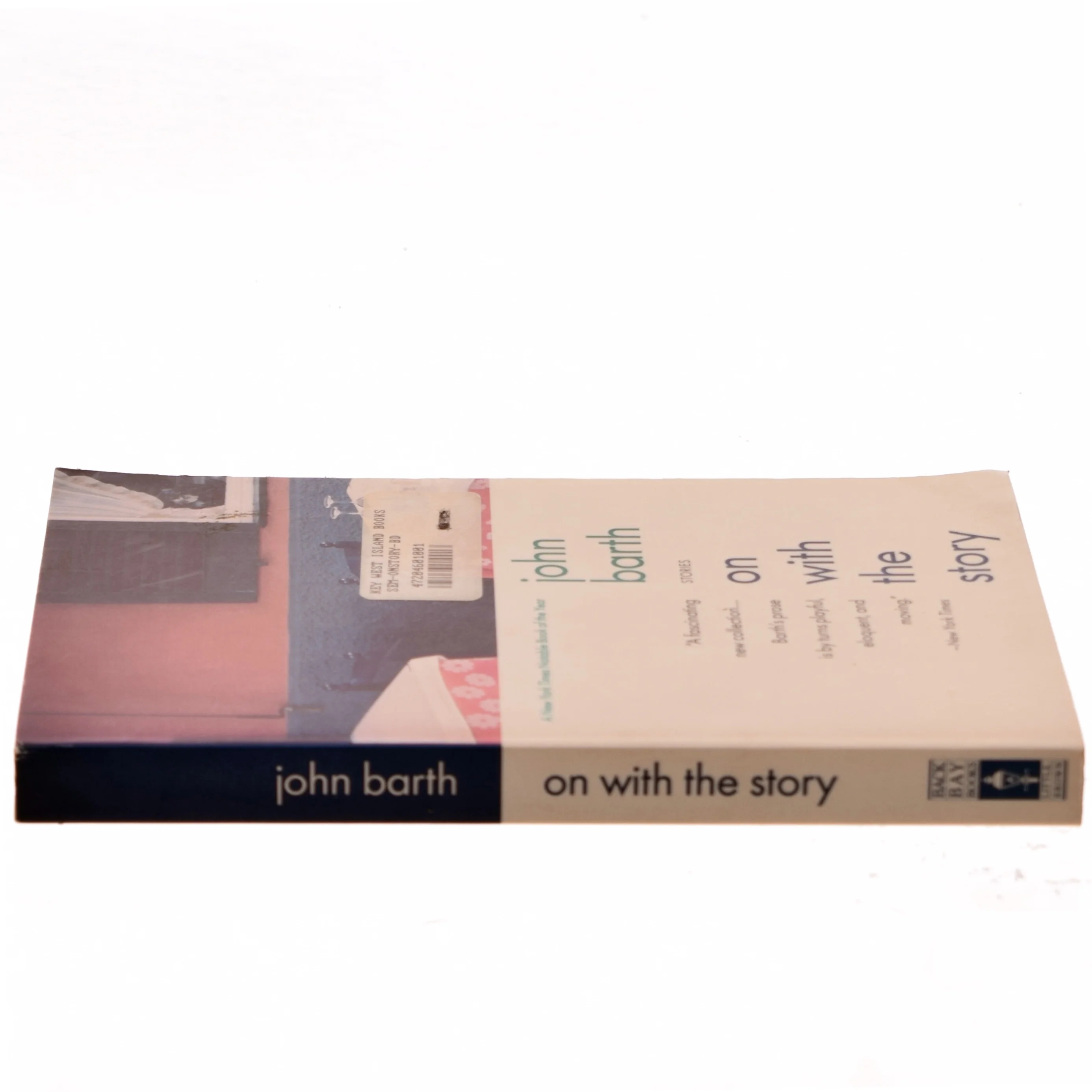 On with the story : stories af John Barth (Bog)