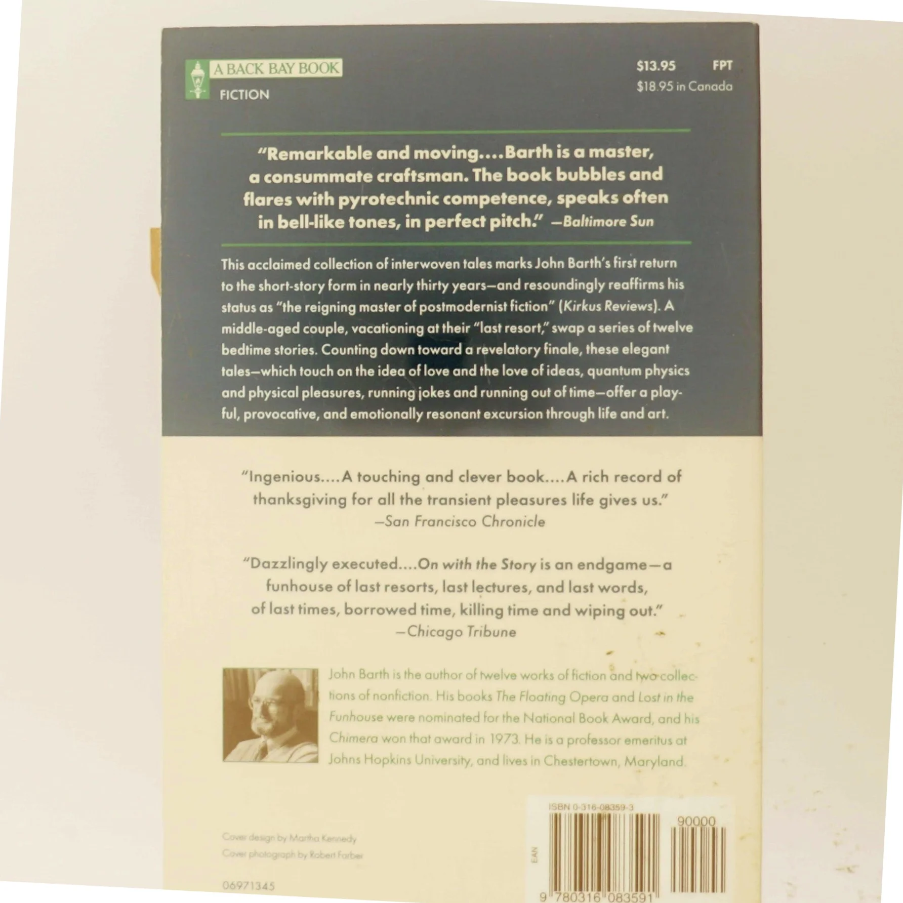 On with the story : stories af John Barth (Bog)