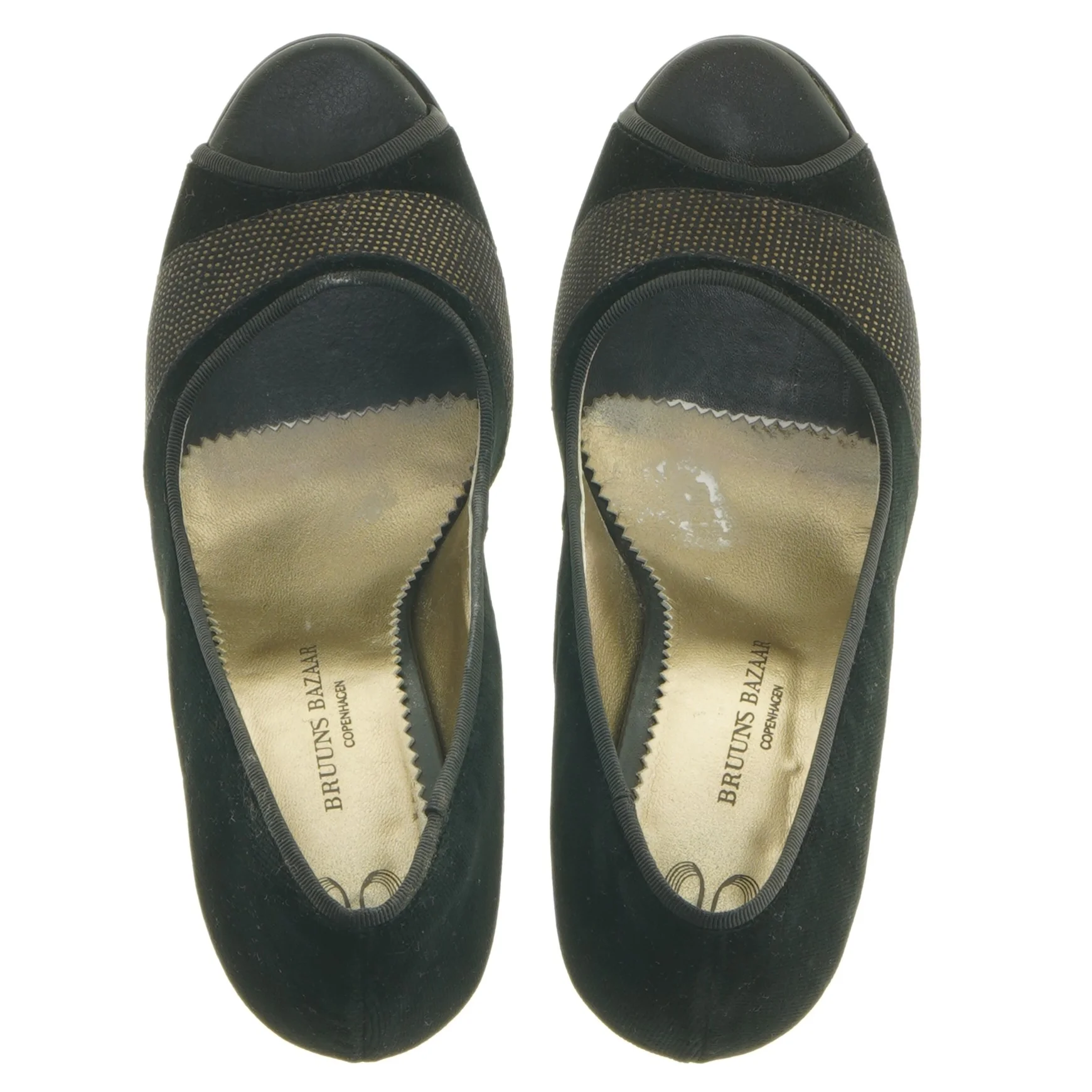 Sorte højhælede sko (str. 38)