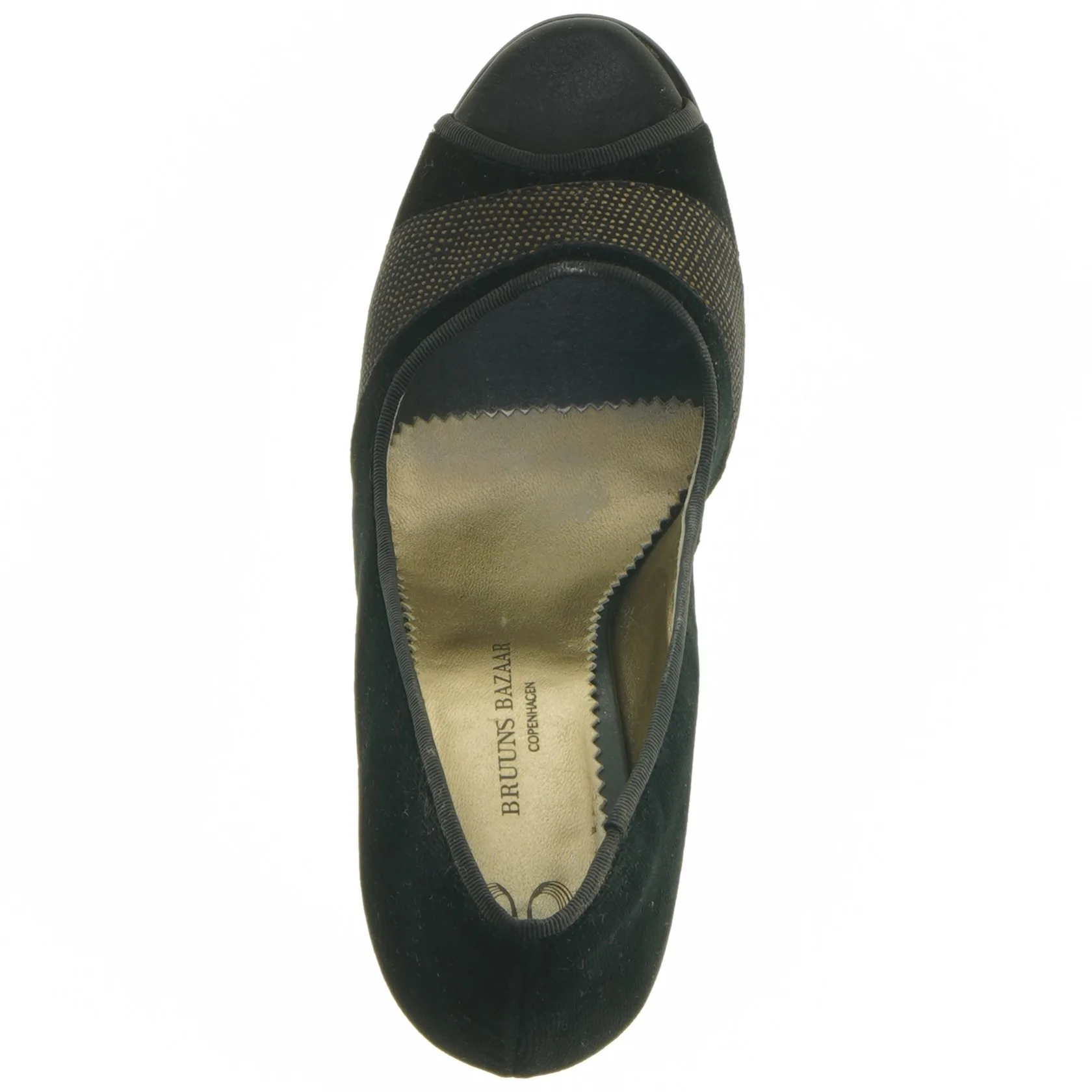 Sorte højhælede sko (str. 38)