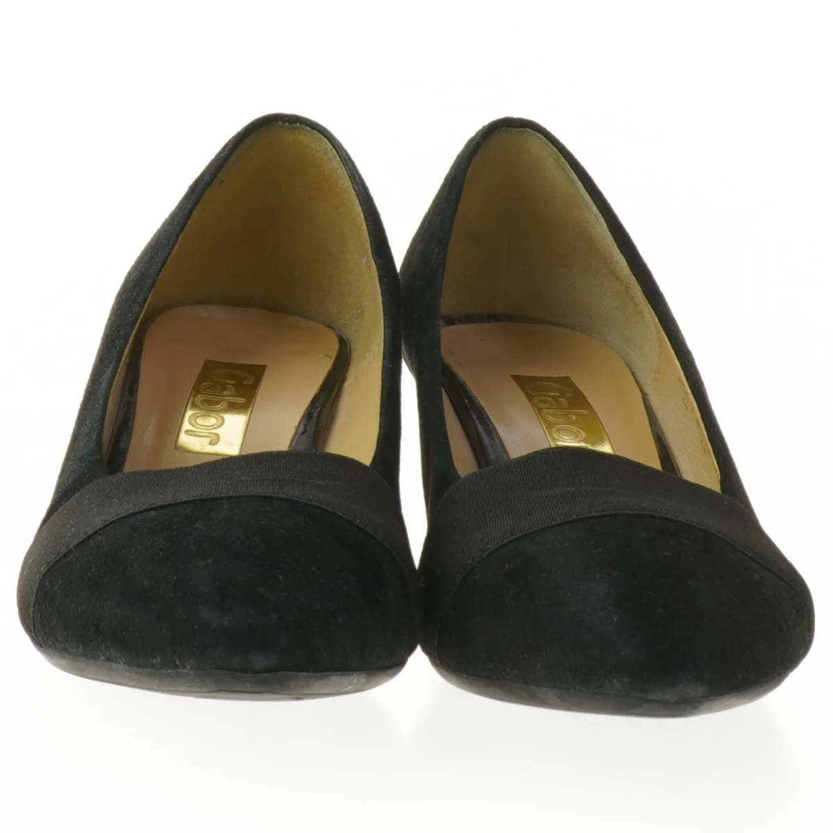 Sort højhælede sko fra Gabor (str. 38 )