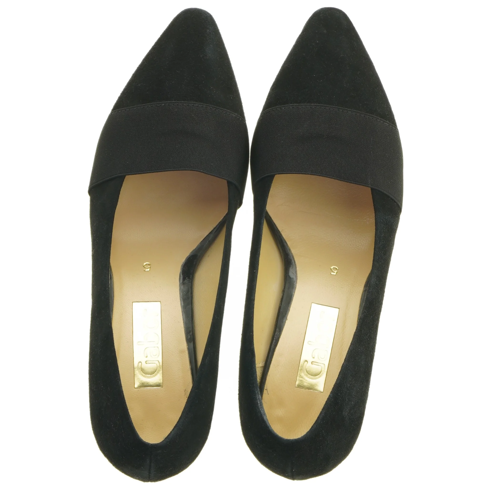 Sort højhælede sko fra Gabor (str. 38 )