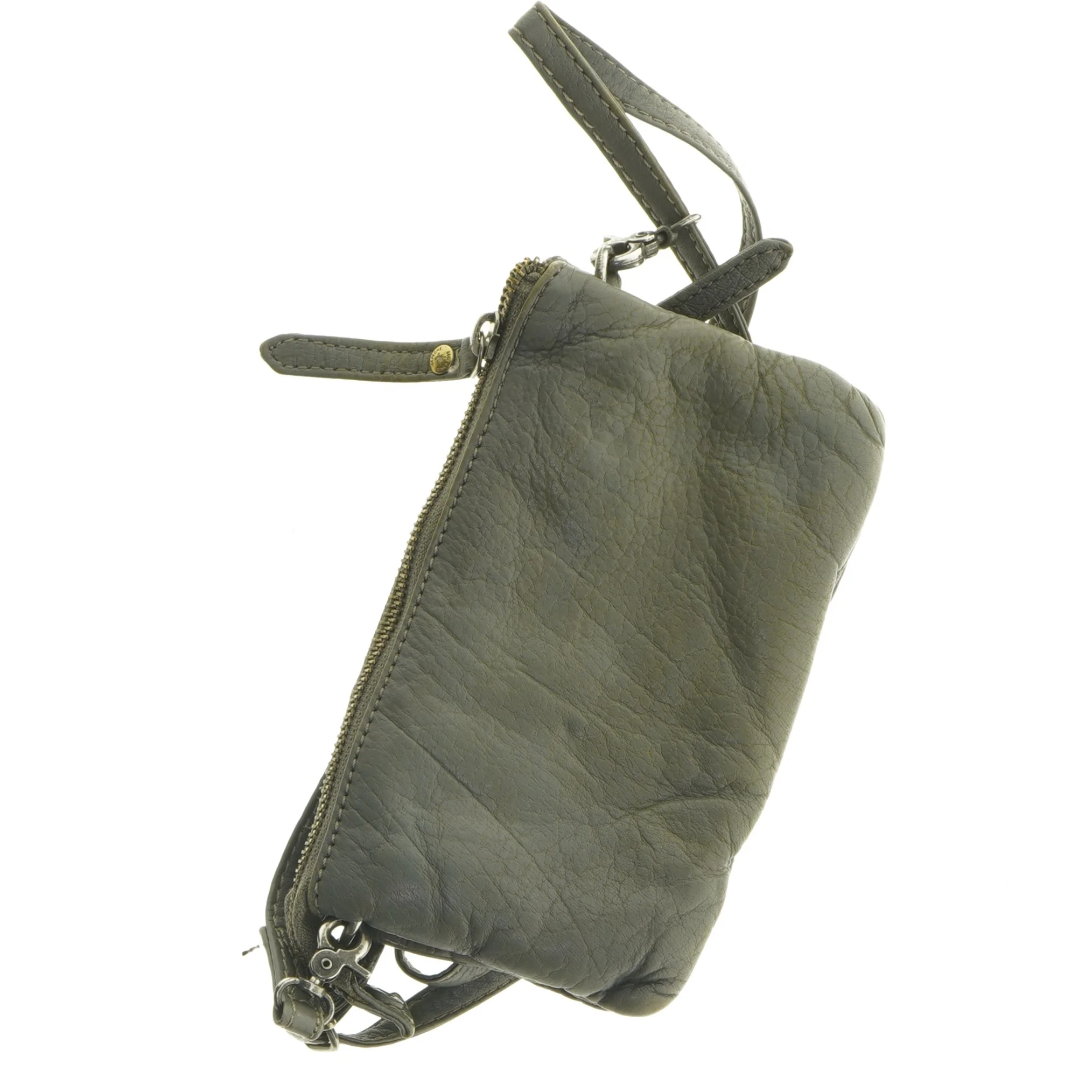 Læder skuldertaske (str. 18 x 11 cm)