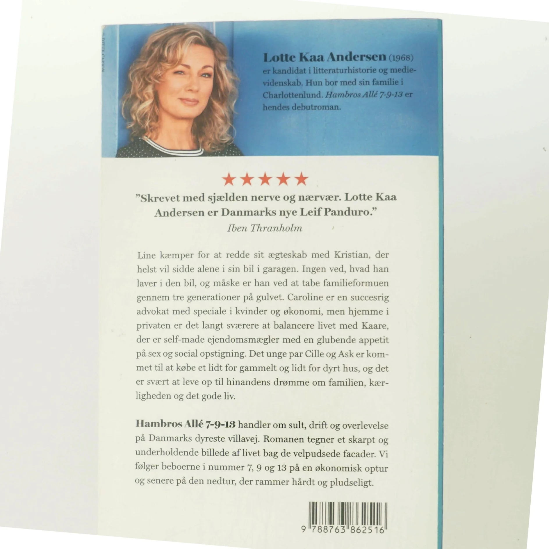 Hambros Allé 7-9-13 : roman af Lotte Kaa Andersen (Bog)