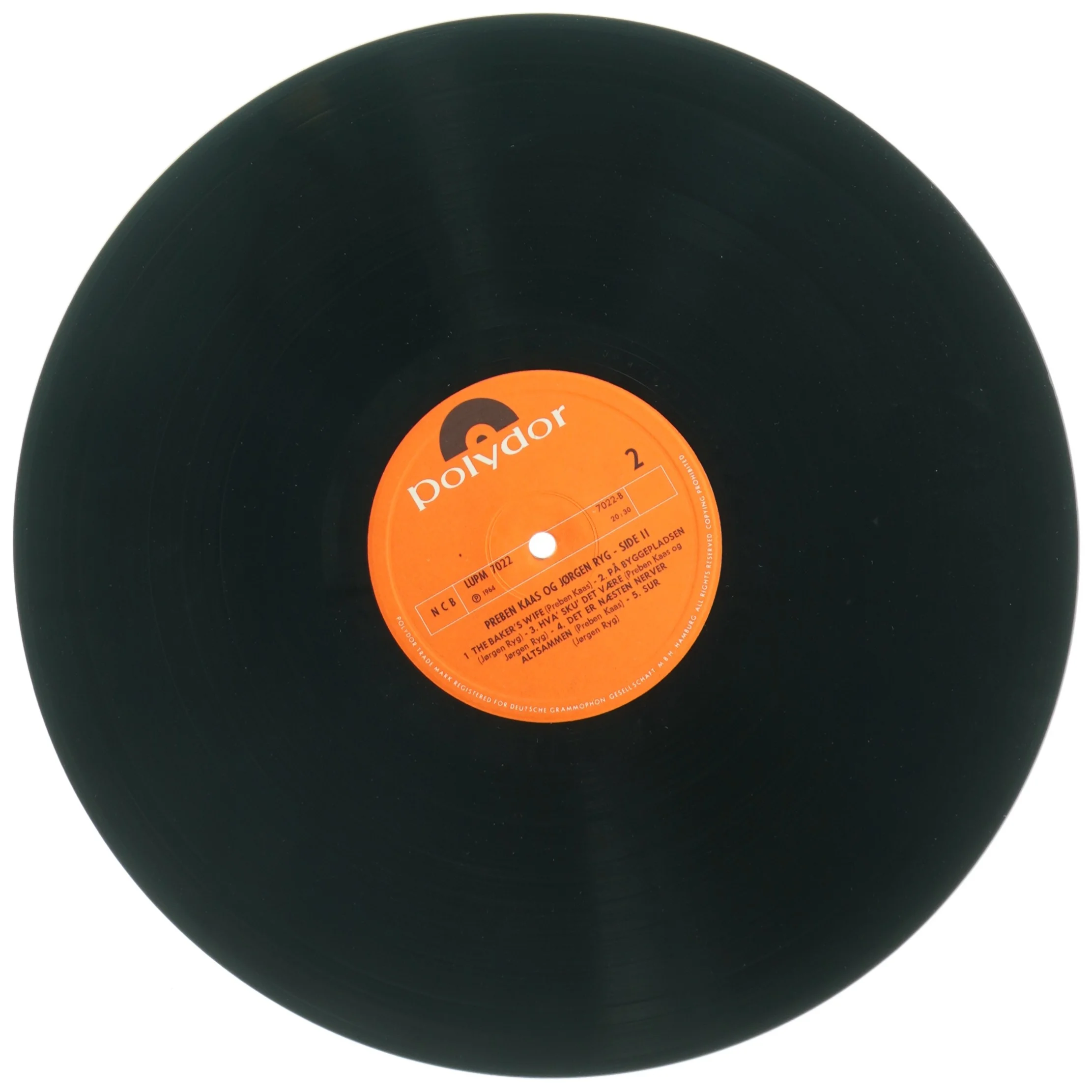 Vintage LP-vinylplade (str. 31 x 31 cm)