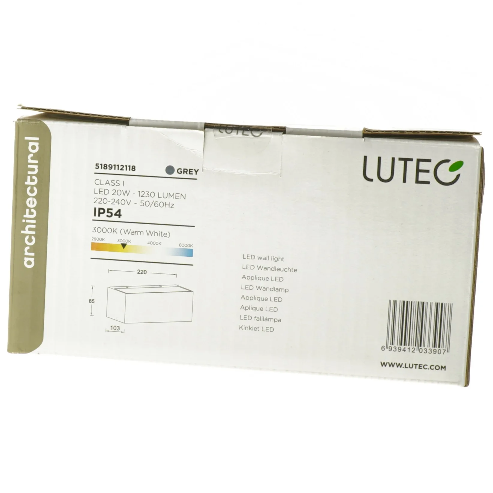 LUTEC LED Udendørslampe