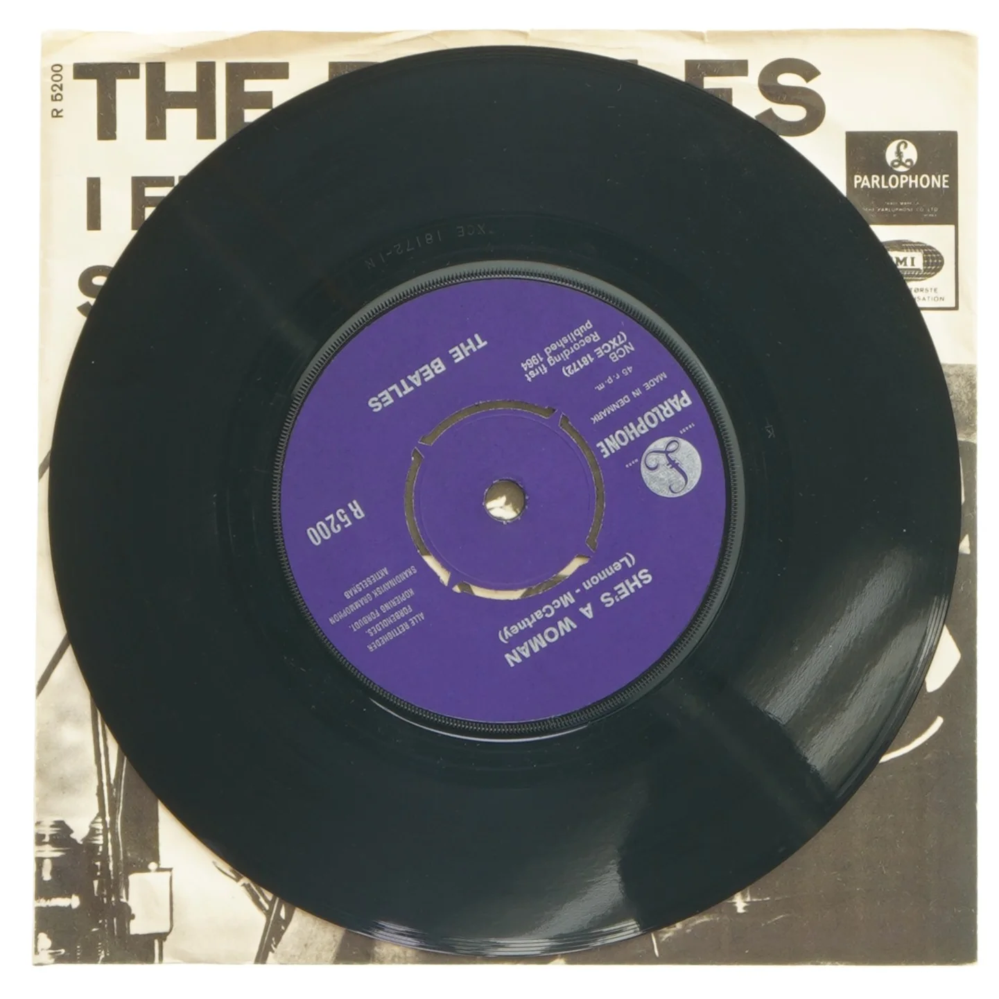 The Beatles single - I Feel Fine / She's a Woman