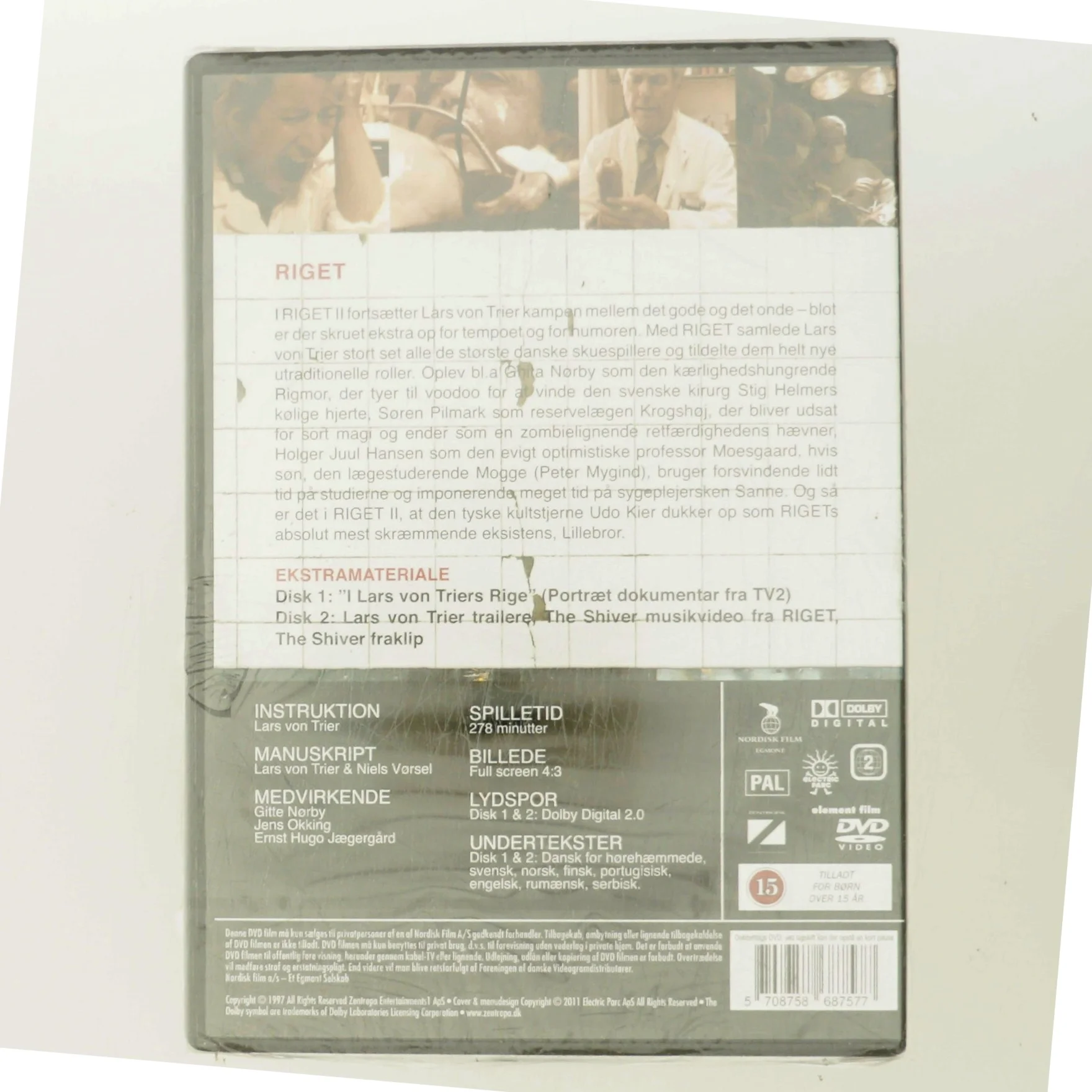 Riget II med Ghita Nørby (DVD)