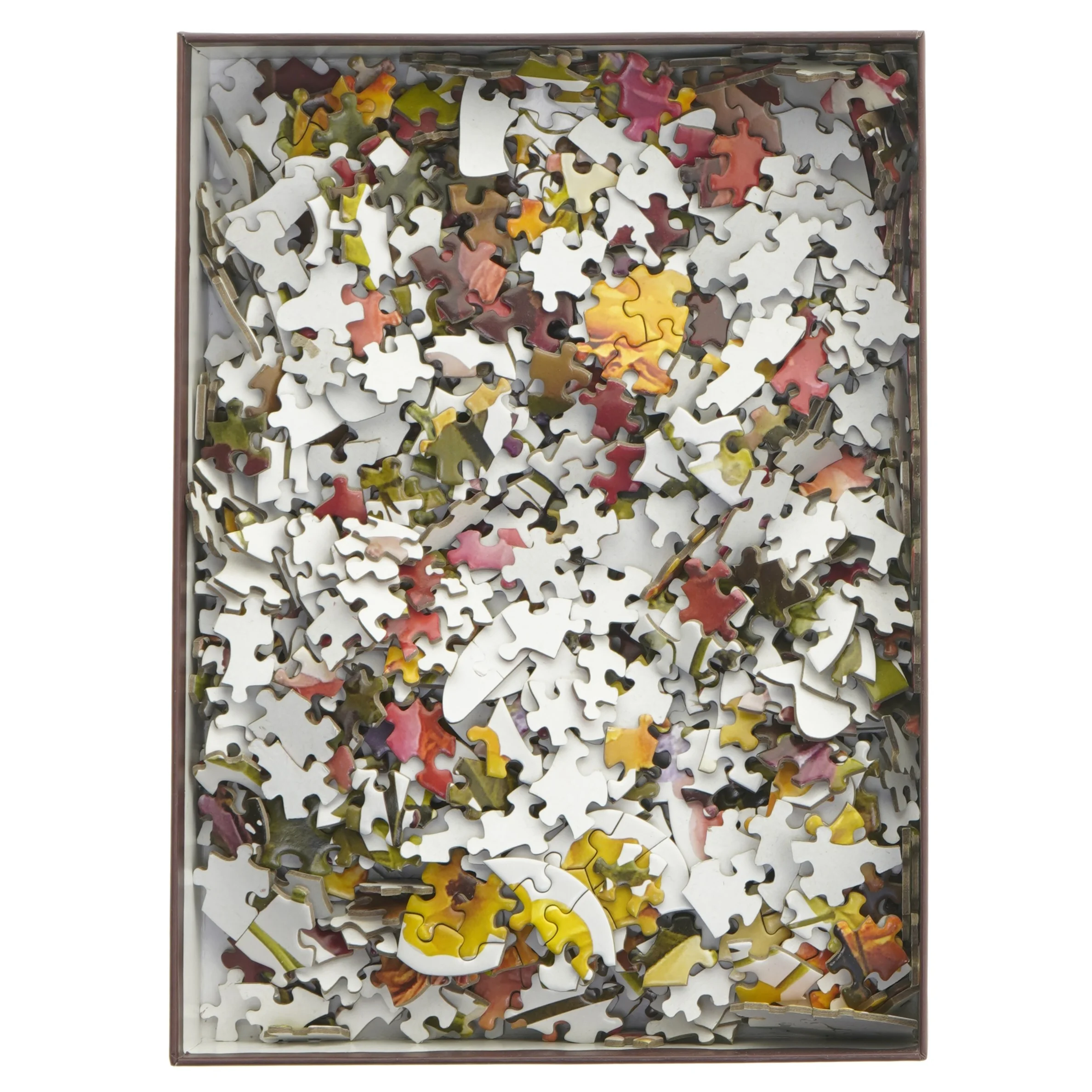 750-brikkers blomsterpuslespil fra Ashley Woodson Bailey (str. 750. brikker)