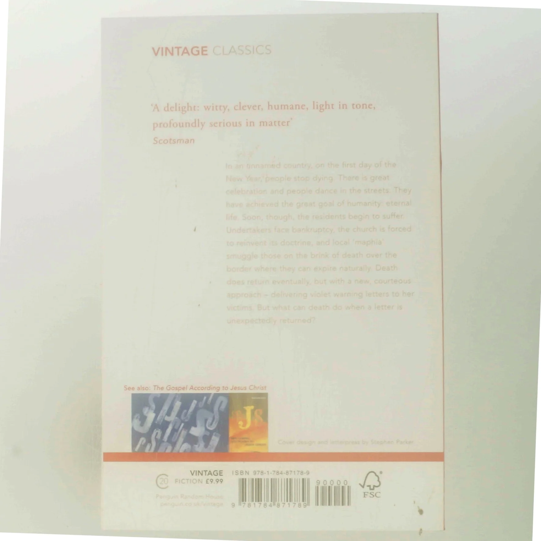 Death at Intervals af José Saramago (Bog)