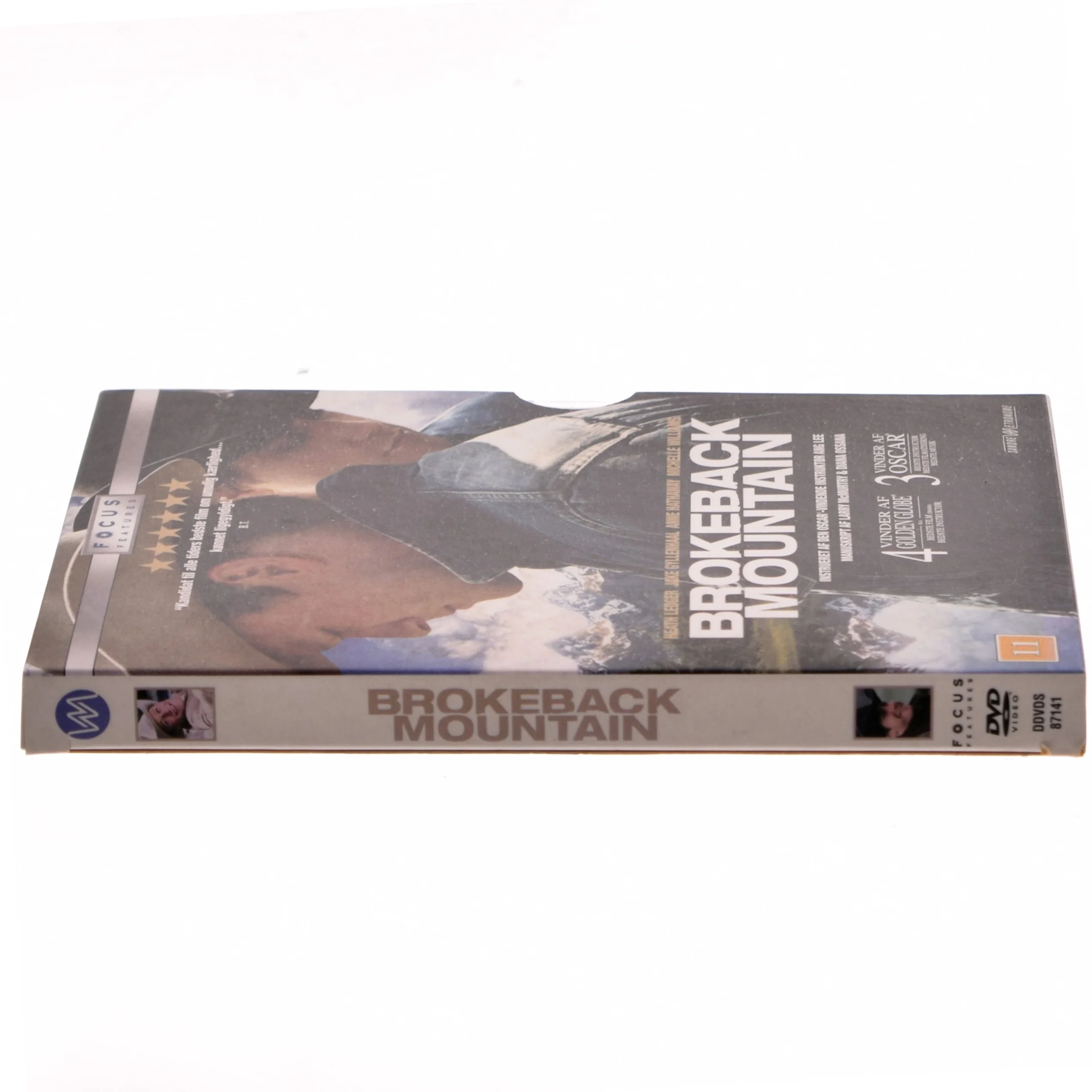 Brokeback Mountain* med Heath Ledger (DVD)