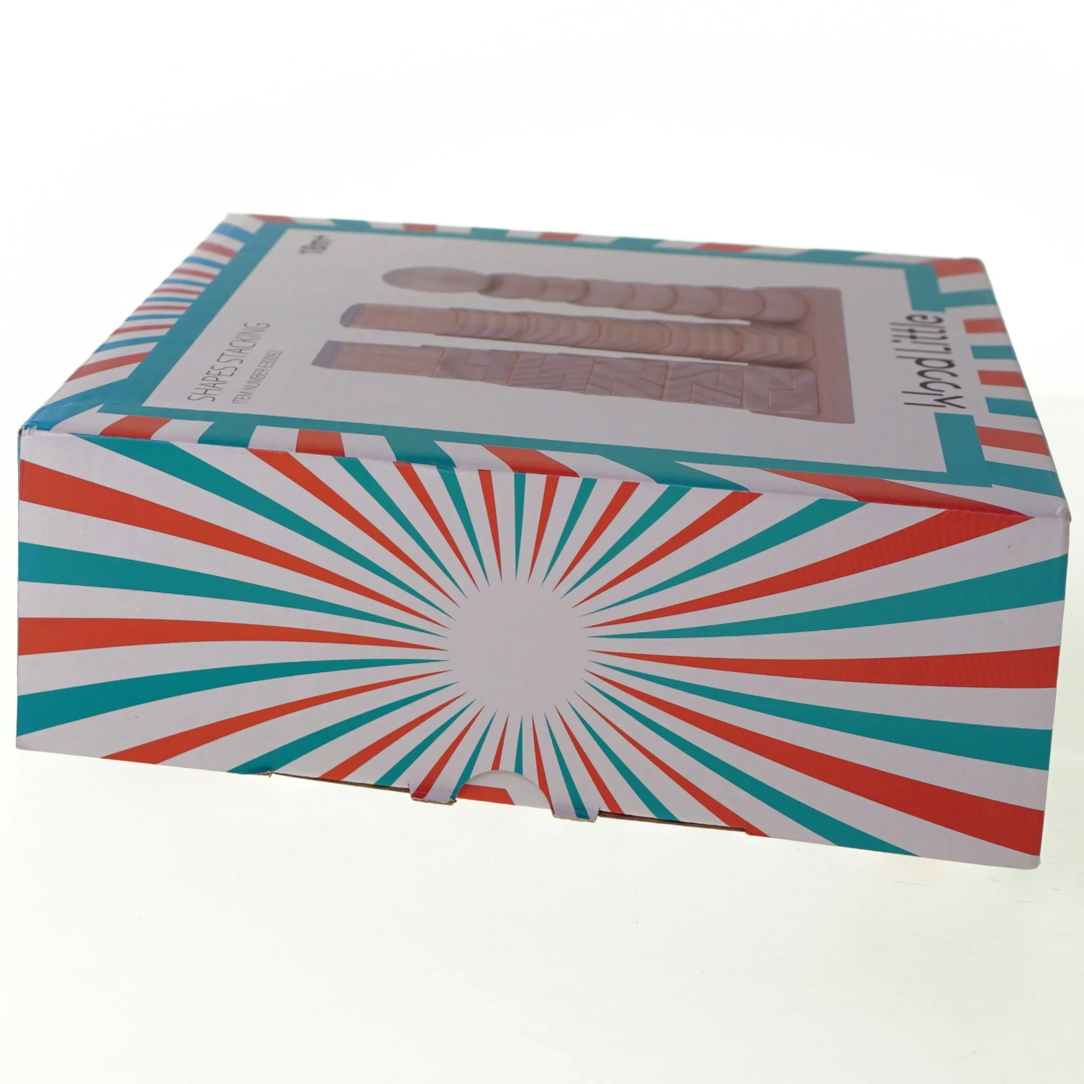 Bygge klodser fra Shapes Stacking Wood Little (str. 23 x 8 x 21 cm)