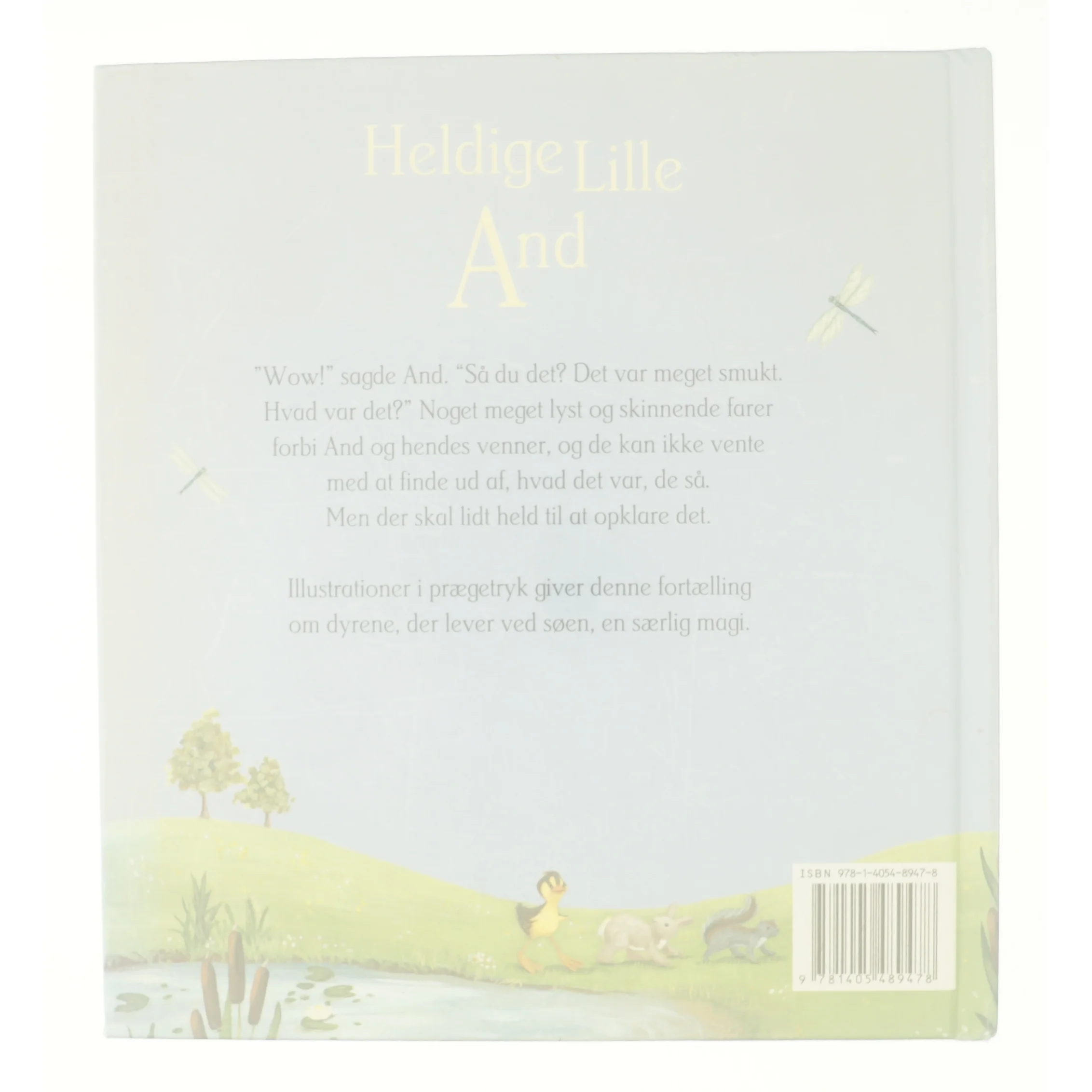 Heldige lille and (Bog)