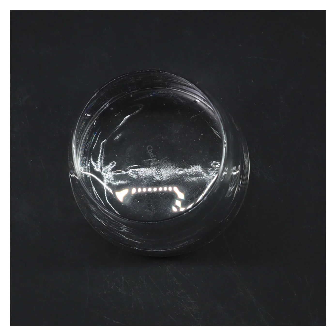 Glasvase (str. Ø 6 cm længde 14 cm)