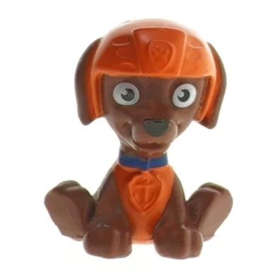 Plastikfigur Zuma fra Paw Patrol (str. 2 styk)