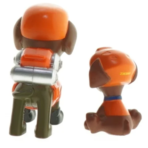 Plastikfigur Zuma fra Paw Patrol (str. 2 styk)