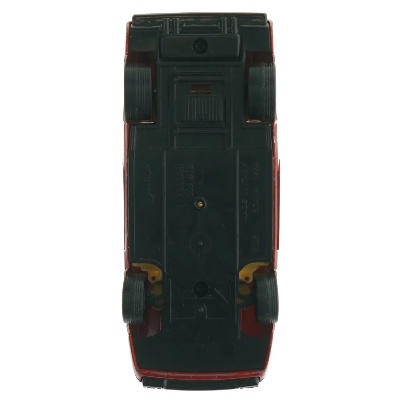 Rød modelbil (str. 18 x 7 cm)