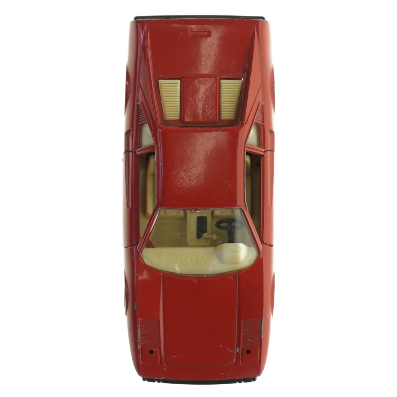 Rød modelbil (str. 18 x 7 cm)