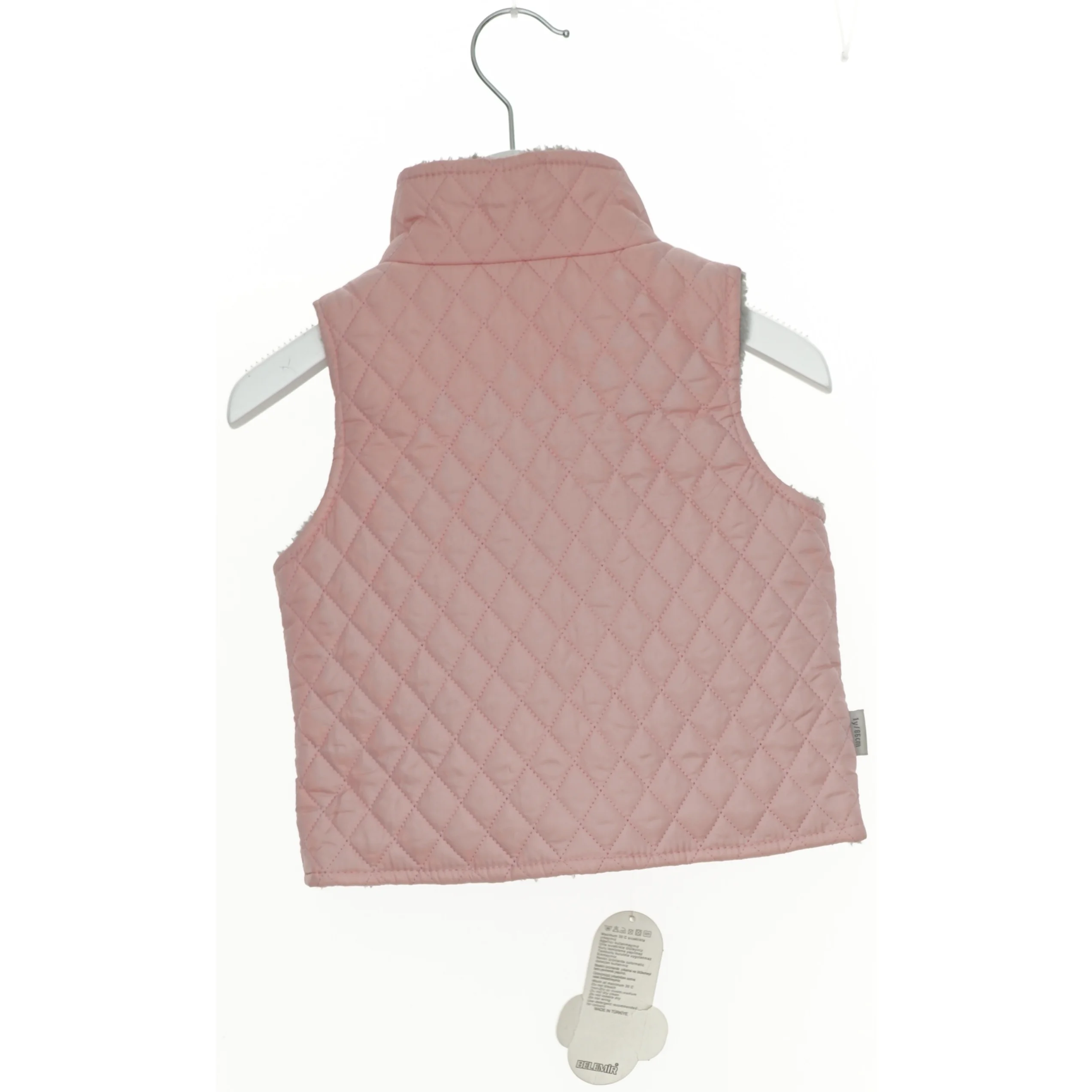 Vest med foer (str. 86)