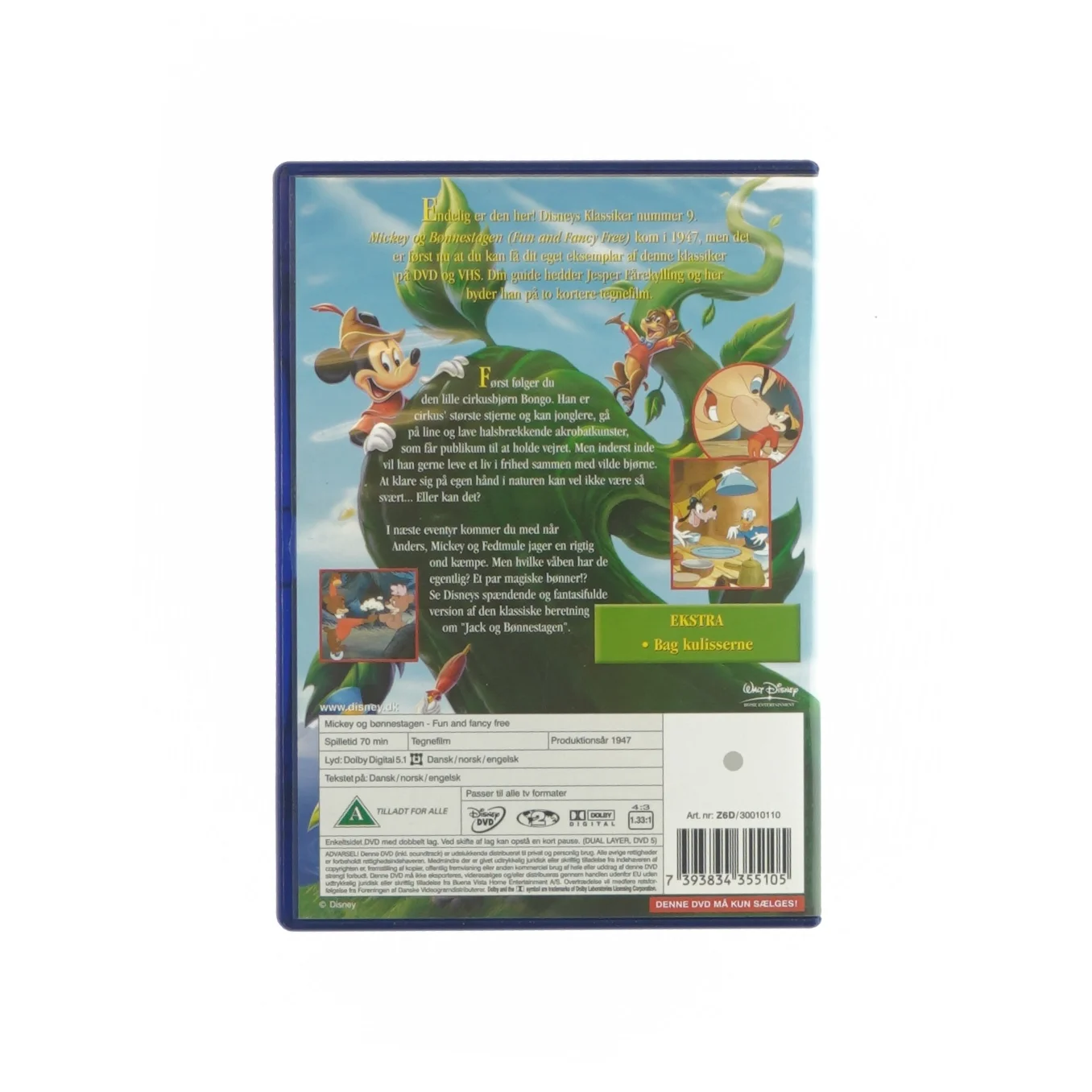 Mickey  og bønnestagen (DVD)