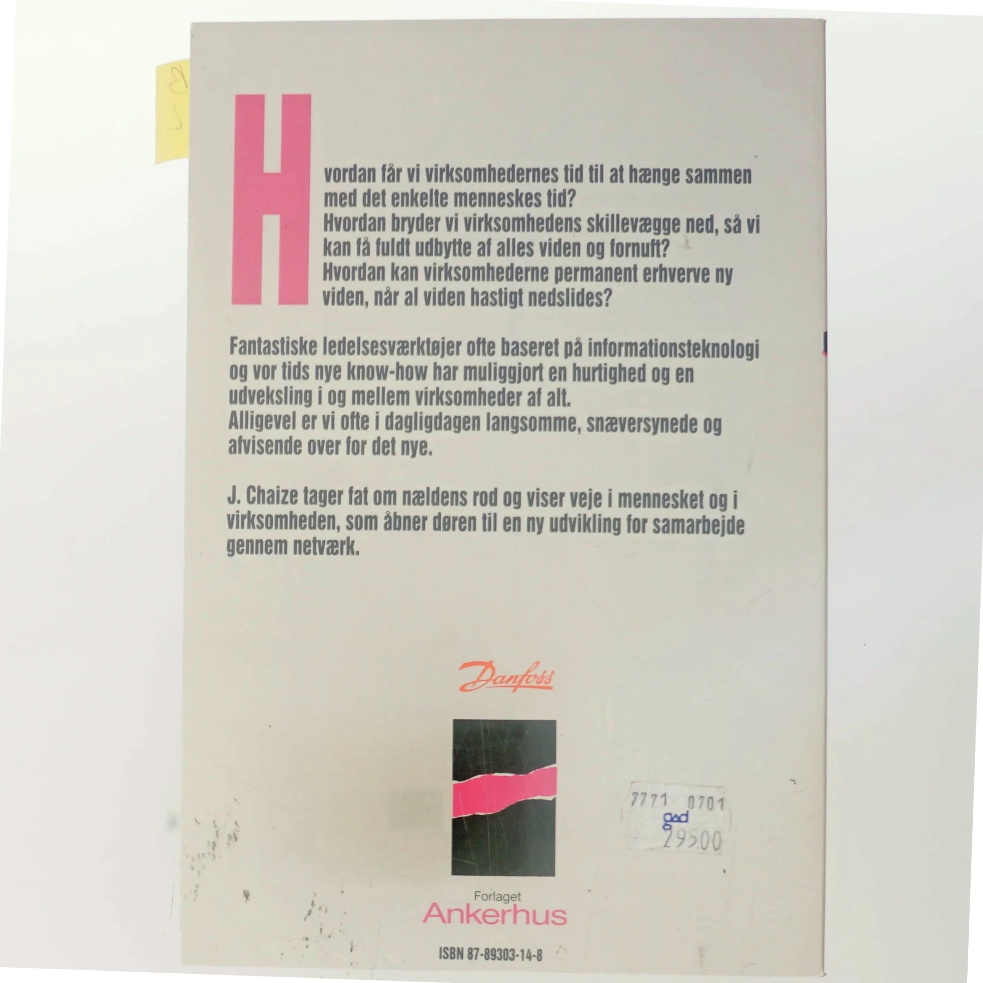 Døren til forandring åbnes indefra af Jacques Chaize (Bog)