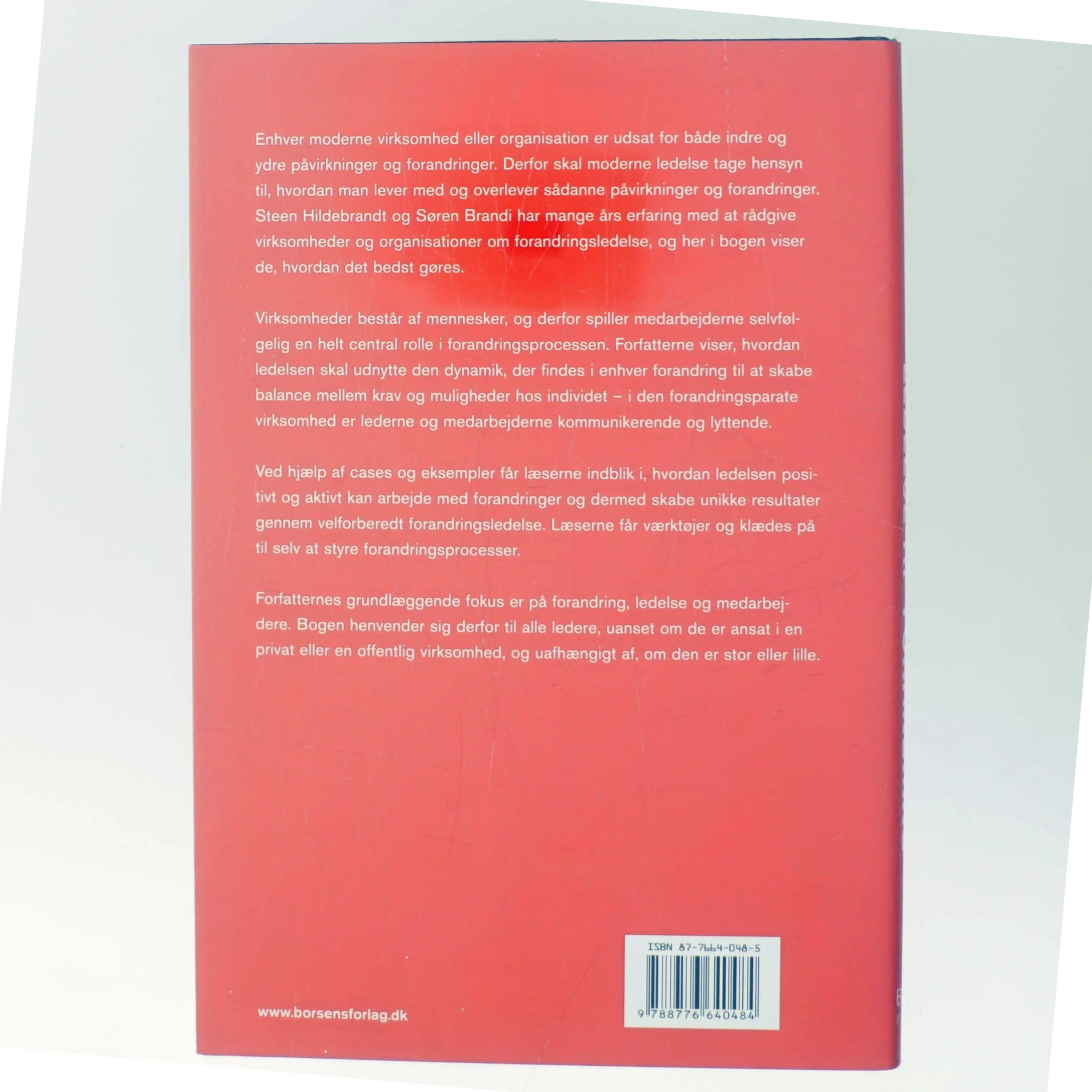 Ledelse af forandring : virksomhedens konkurrencekraft (Bog)