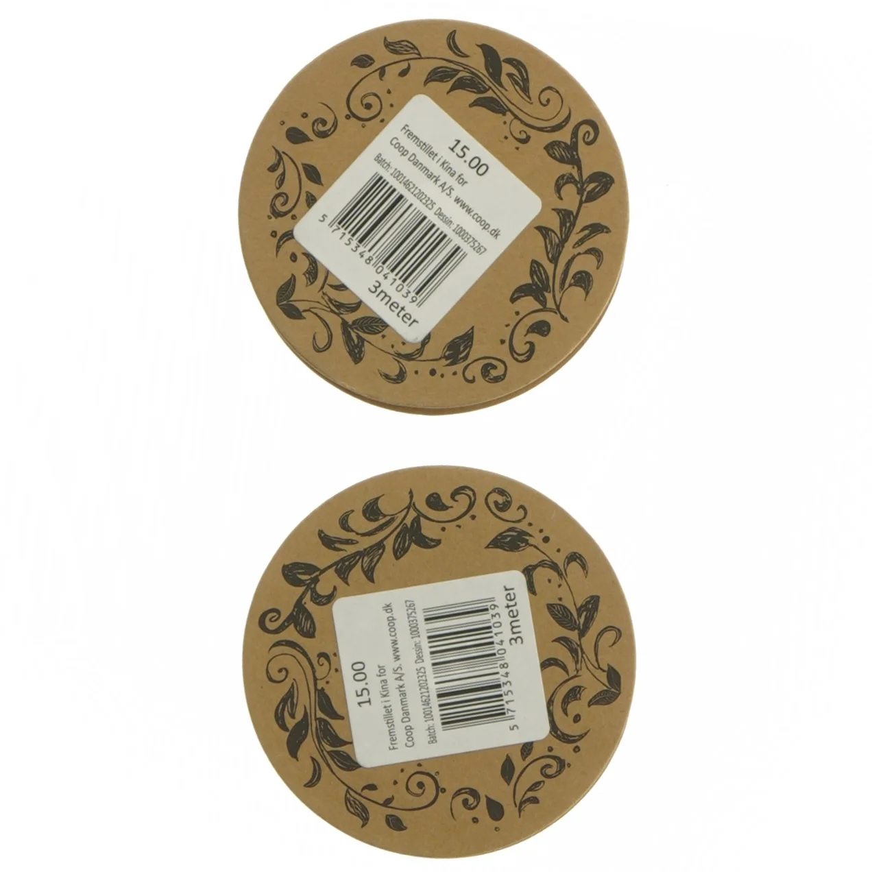 Bånd på træruller fra Coop (str. 3 m)