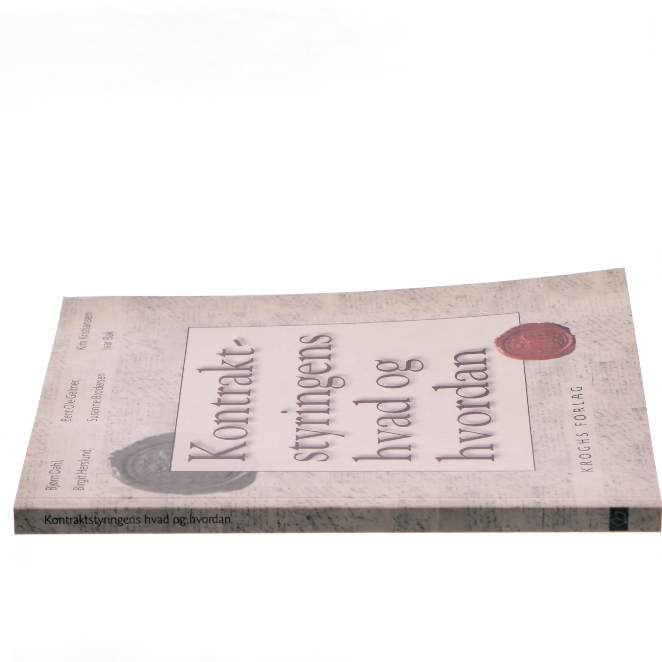 Kontraktstyringens hvad og hvordan (Bog)