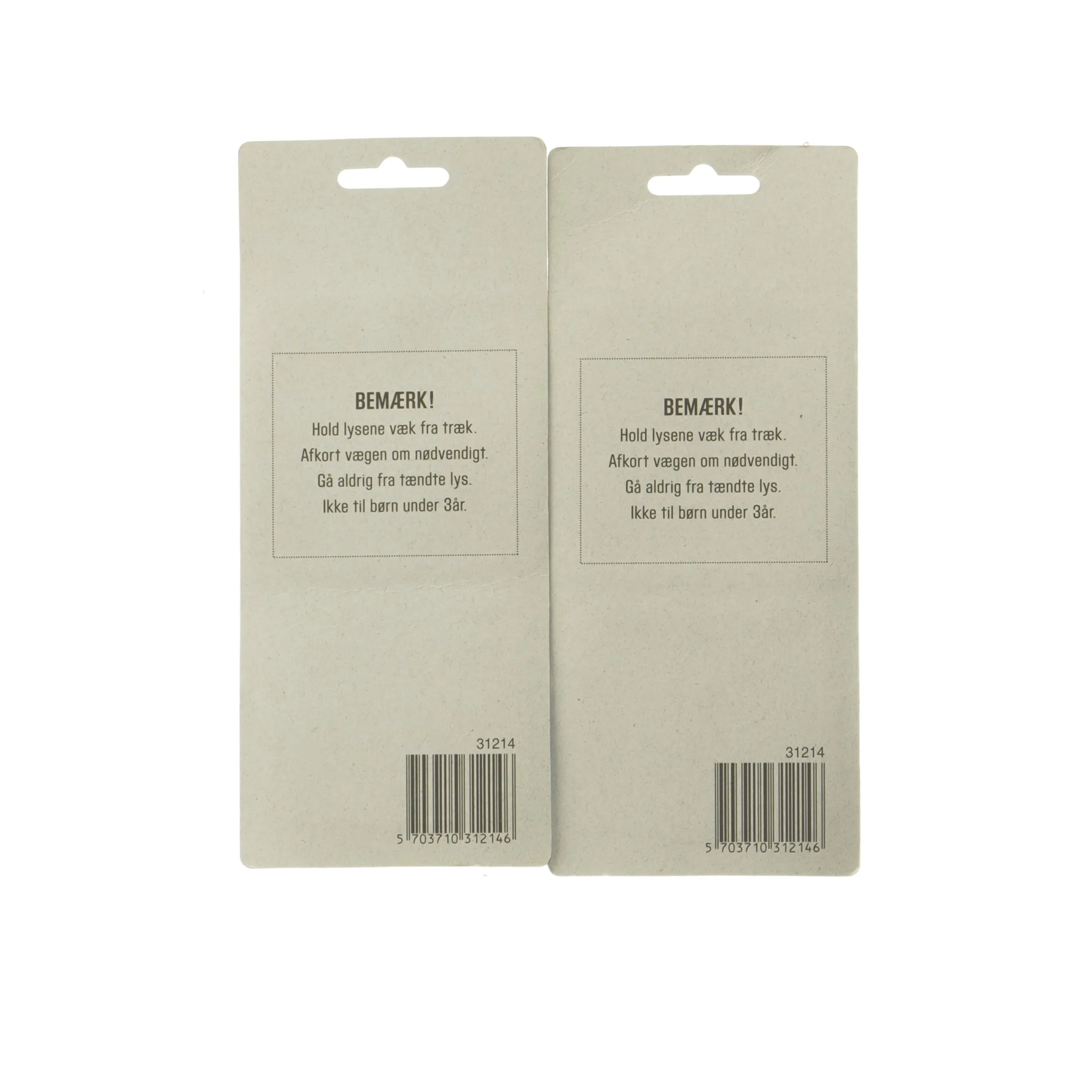 Lagkagelys og Holdere (str. 2 pakker er 12 styks i hver)