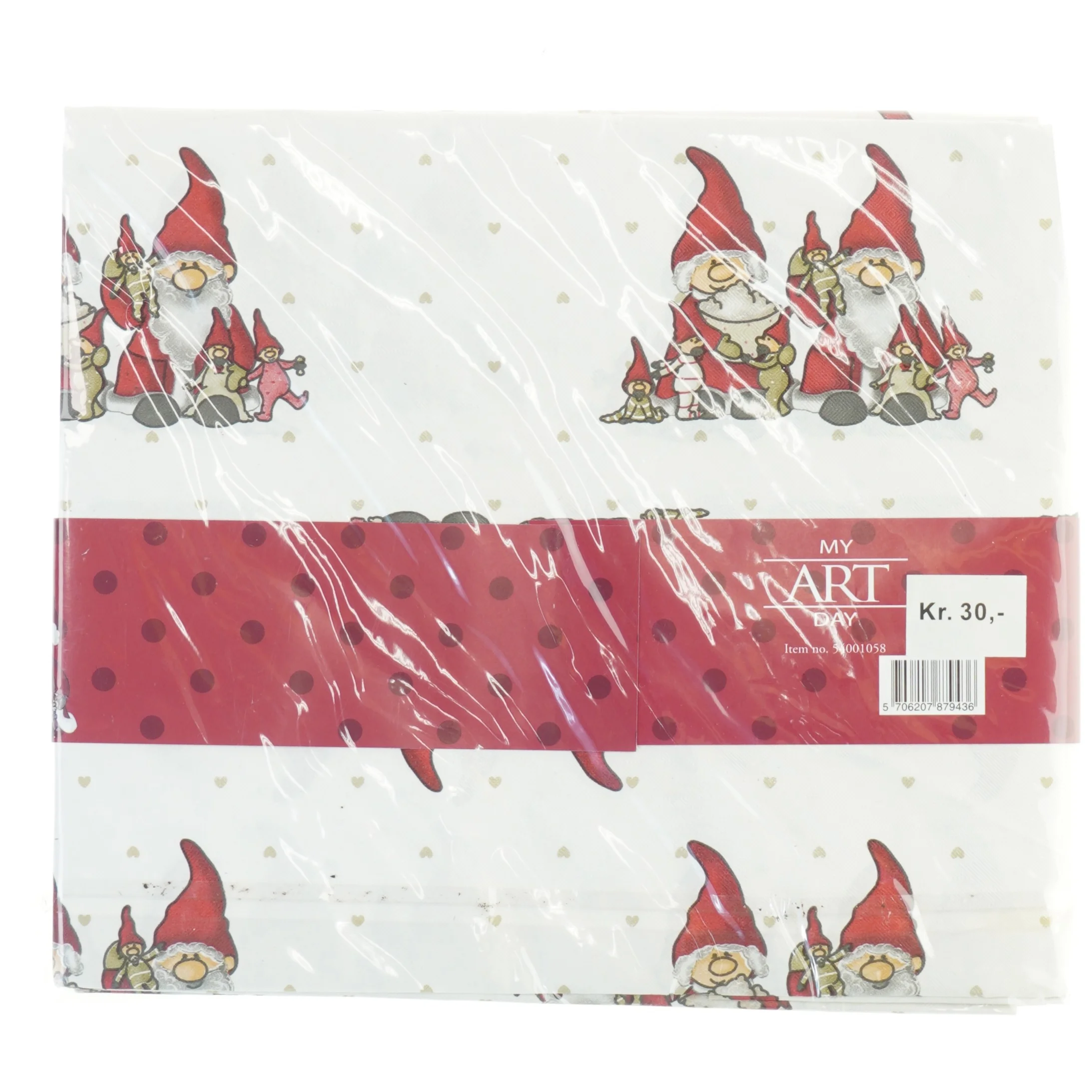 Juletema papirdug fra My Art Day (str. 140x220 cm)