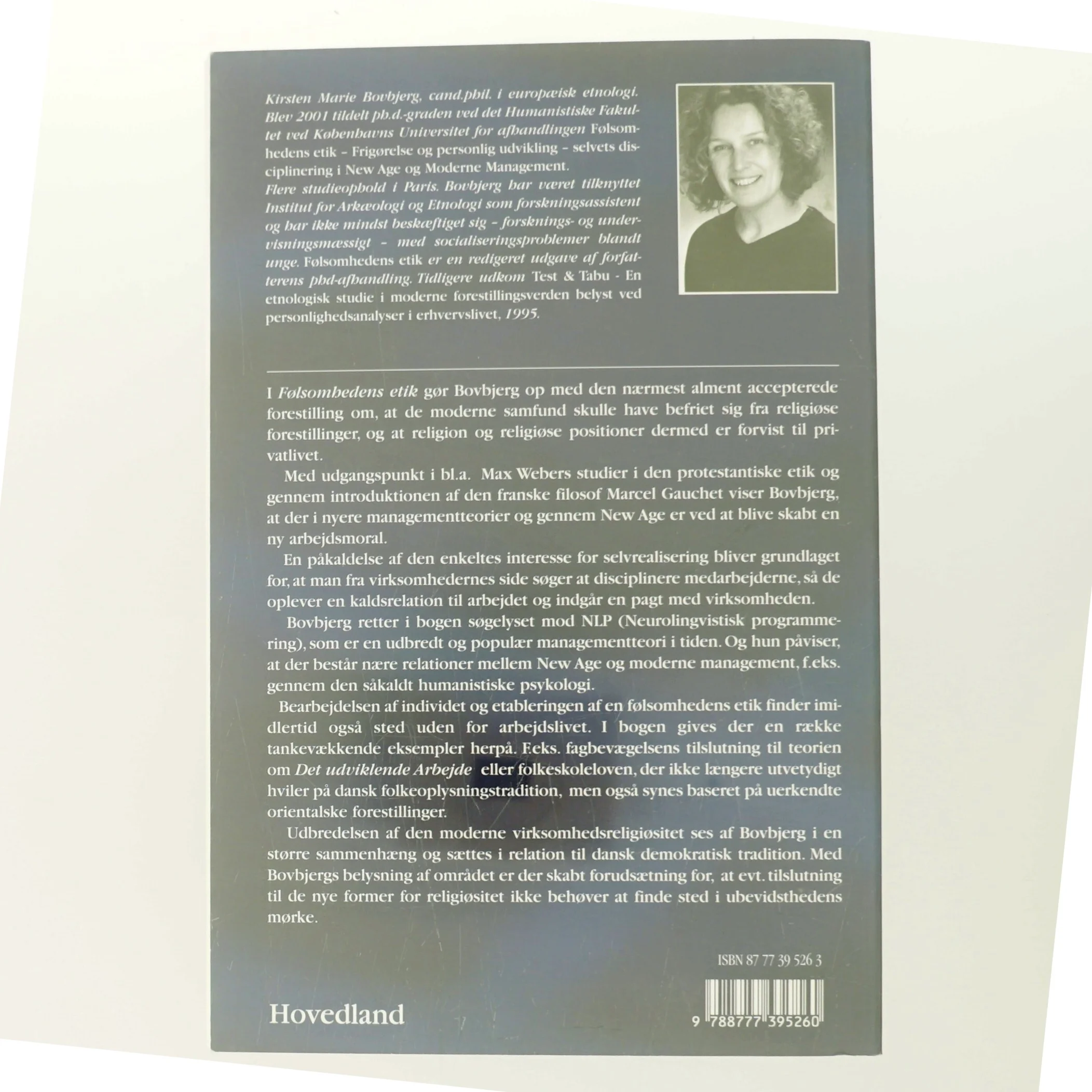 Følsomhedens Etik af Kirsten Marie Bovbjerg (Bog)