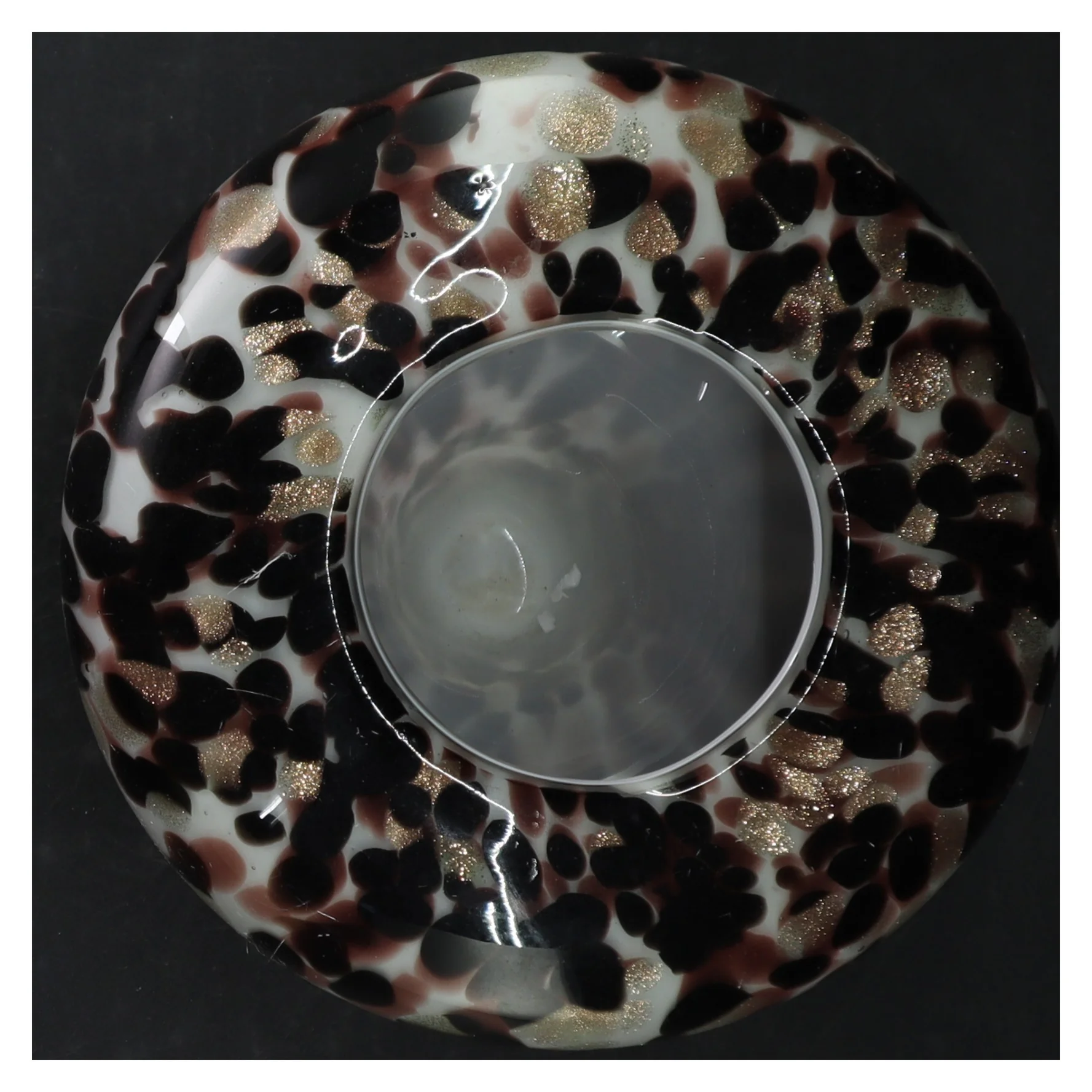 Mundblæst vase fra Bolia (str. Ø. 15 cm)