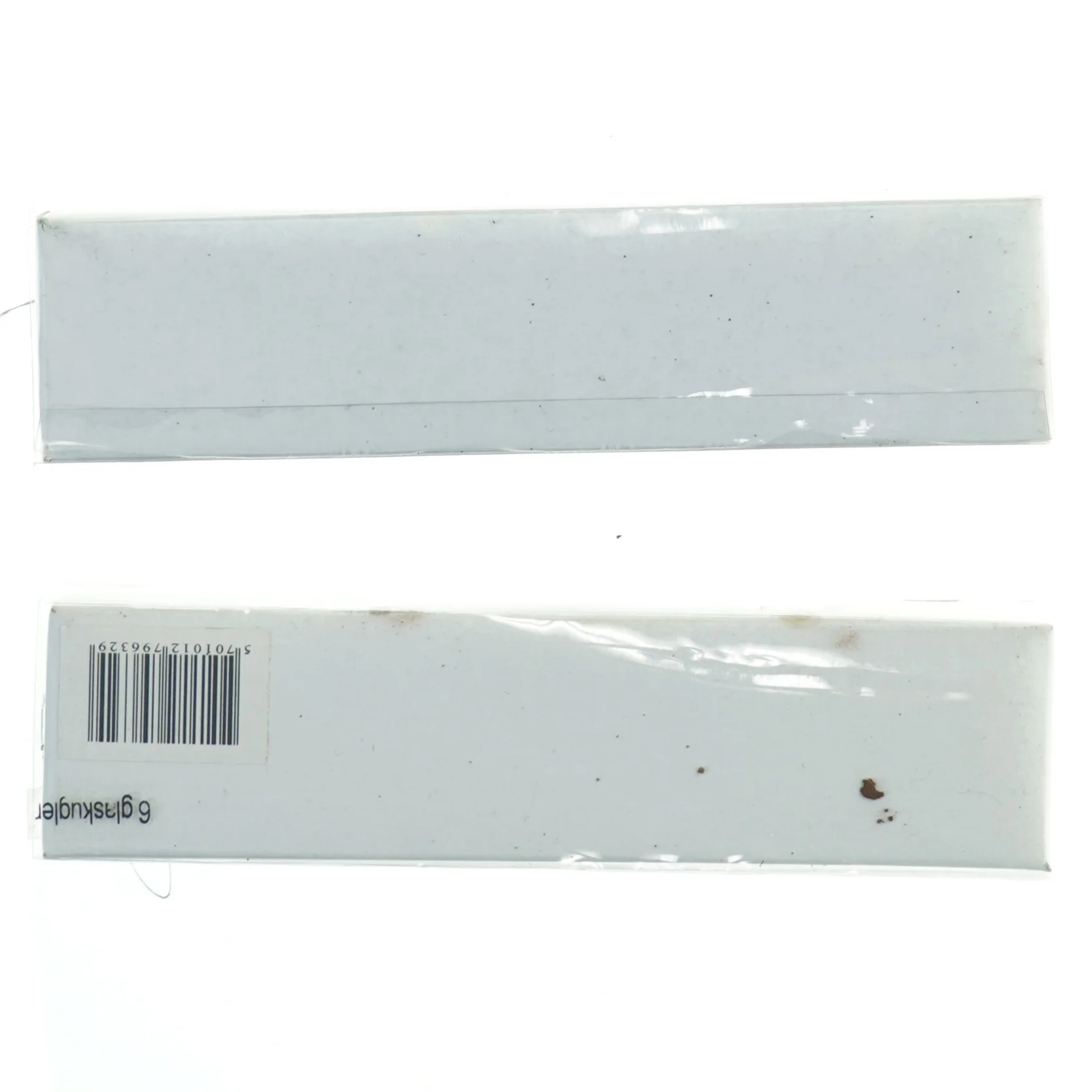 Julekugler i hvid og sølv (str. Ø 3 cm)