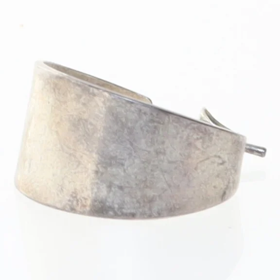 Ørering i sølv (str. Ø 2 cm)