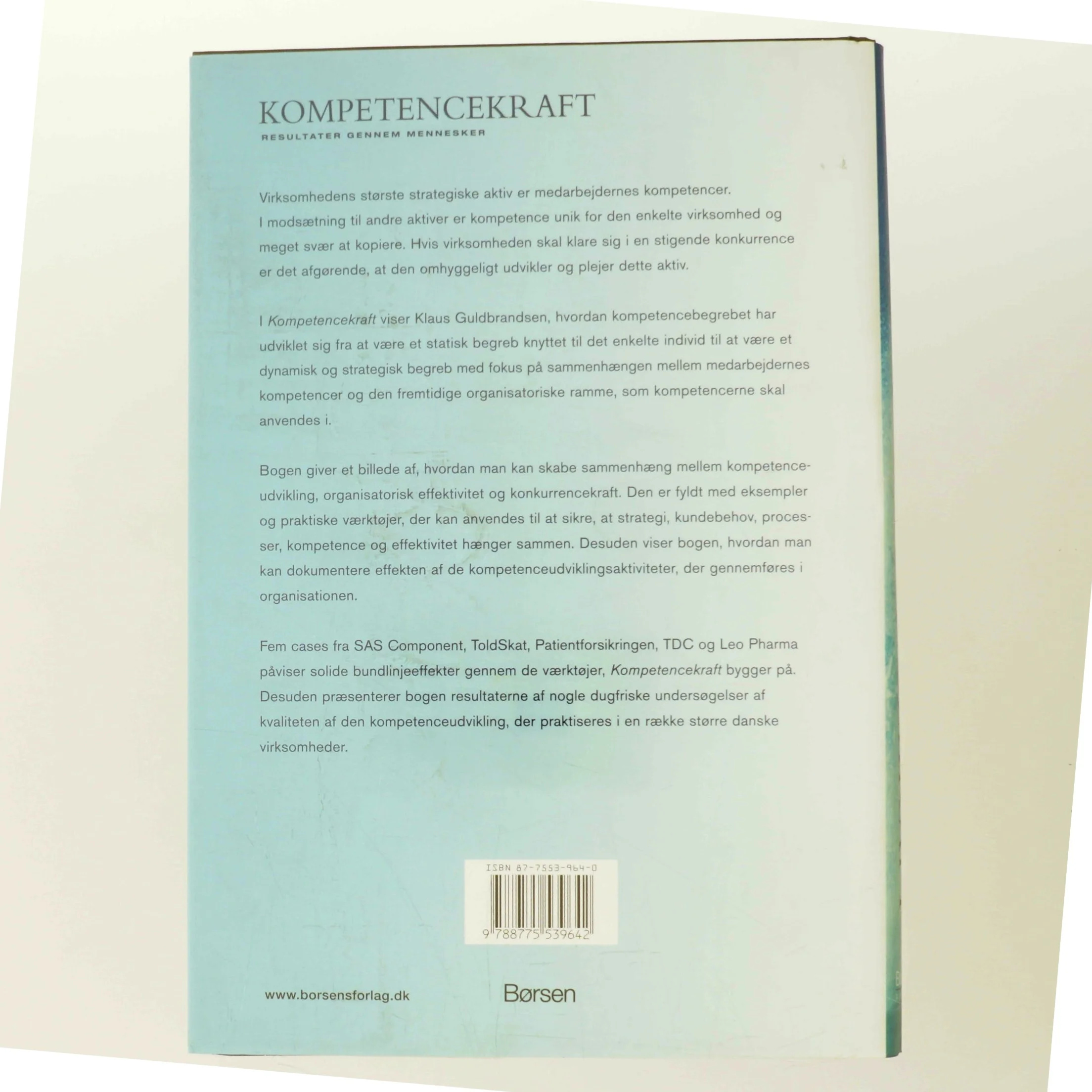 Kompetencekraft : resultater gennem mennesker af Klaus Guldbrandsen (Bog)