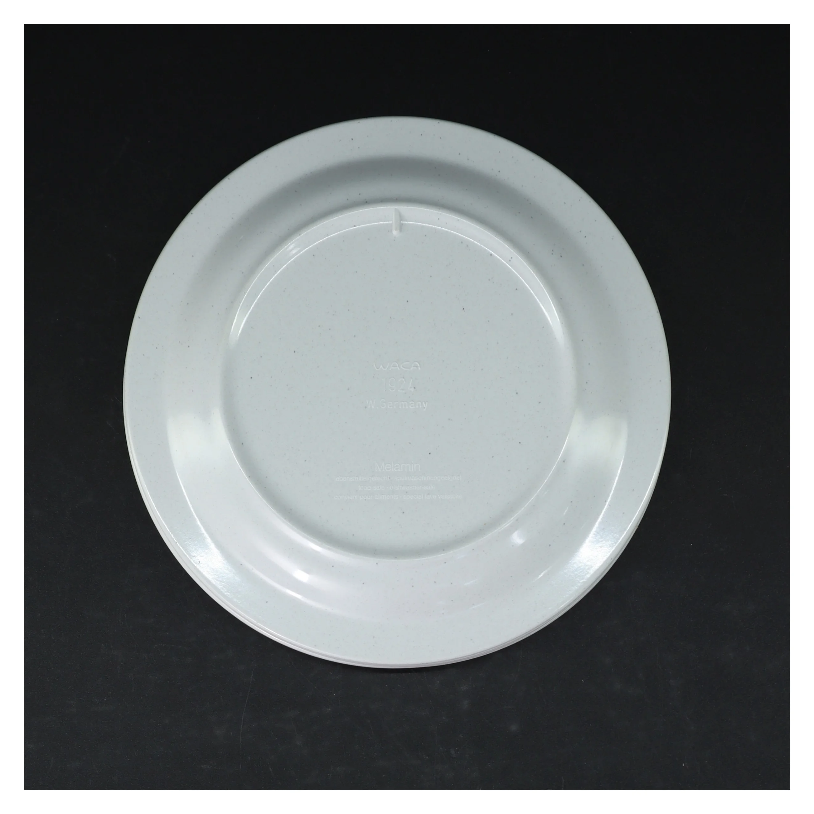 Seks tallerkener fra Waca (str. Ø. 19,5 cm. 6 styk)