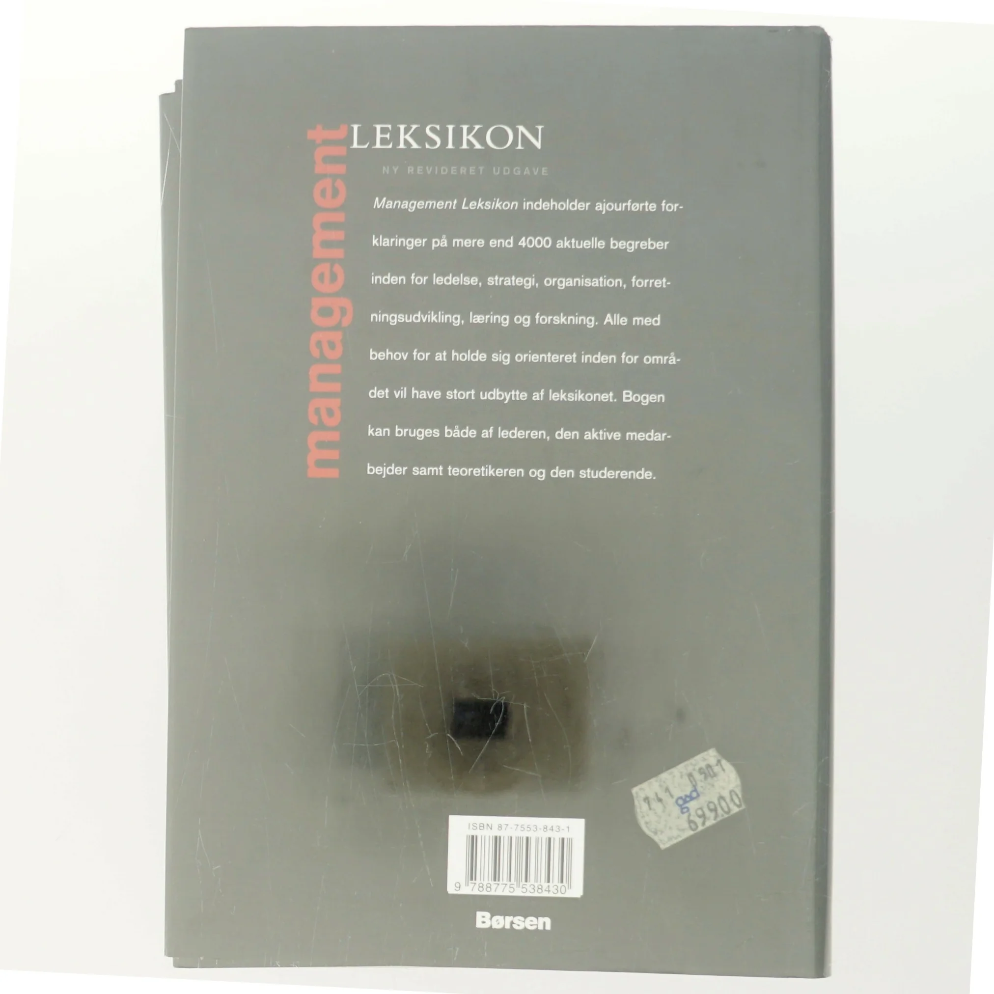 Management leksikon af Redaktør: Steen Hildebrandt (Bog)