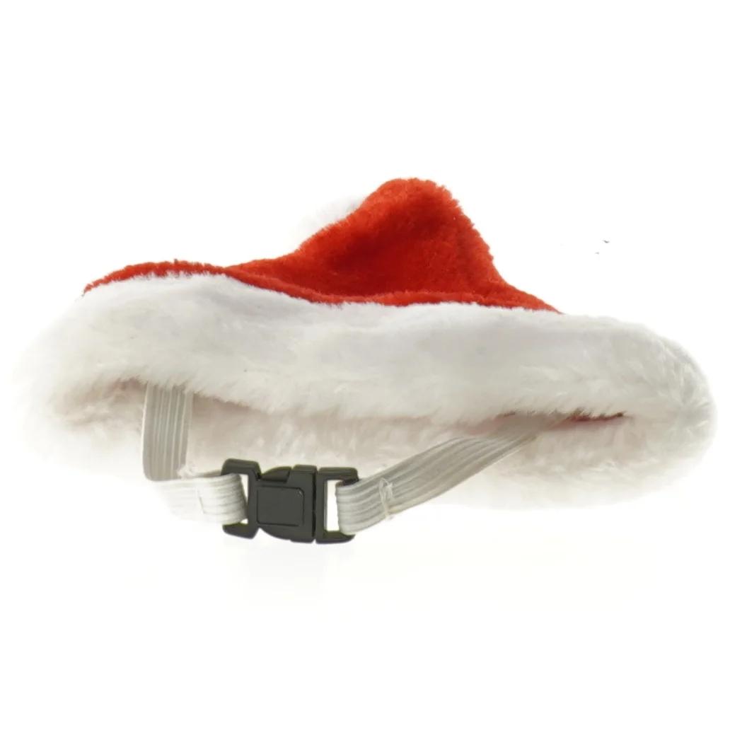 Julemandshat til kæledyr (str. 26 cm)