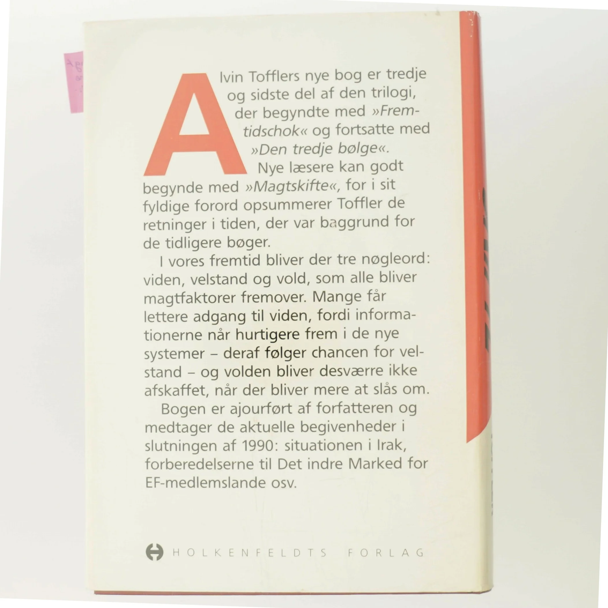 Magtskifte af Alvin Toffler (Bog)