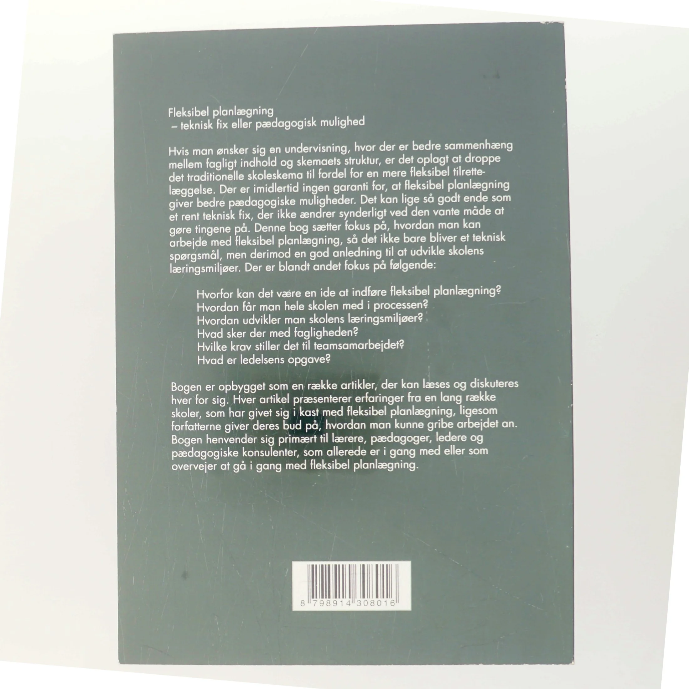 Fleksibel planlægning af Lise Tingleff Nielsen (Bog)