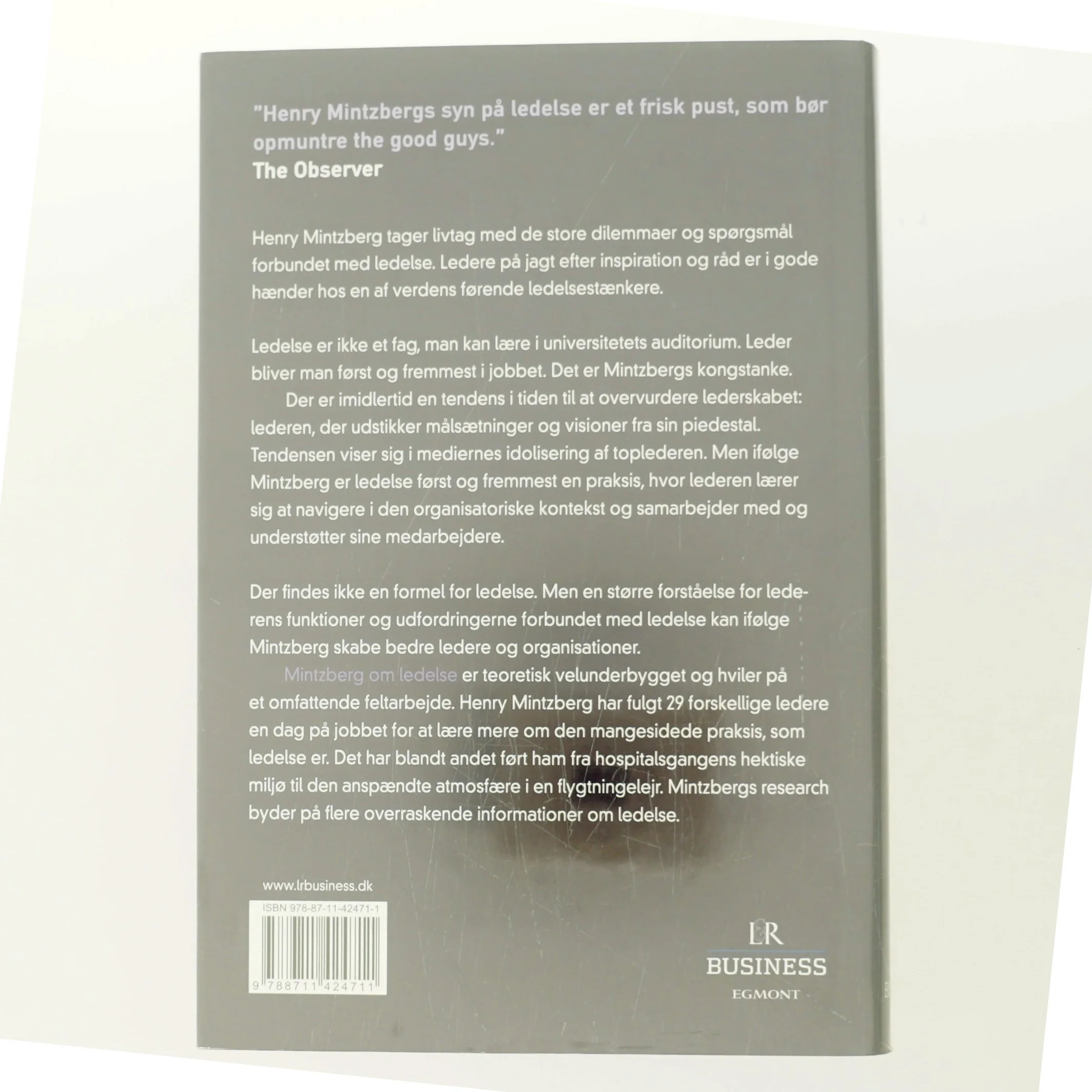 Mintzberg om ledelse af Henry Mintzberg (Bog)