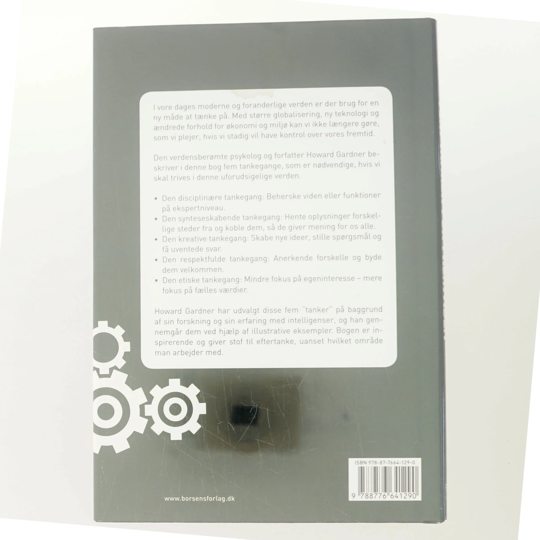 Fem tanker for fremtiden af Howard Gardner (Bog)