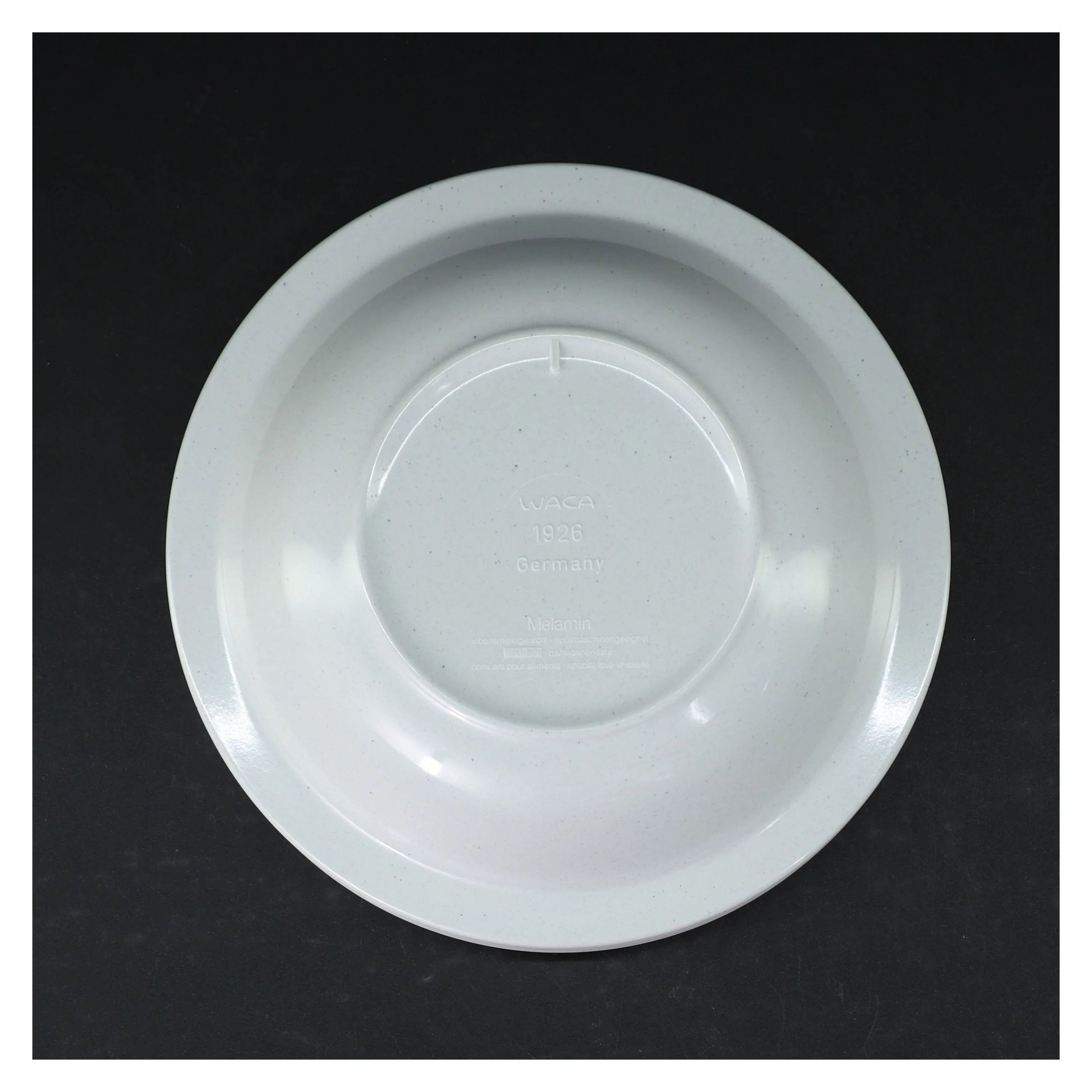 Seks dybe tallerkener fra Waca (str. Ø. 21 cm. 6 stykker)