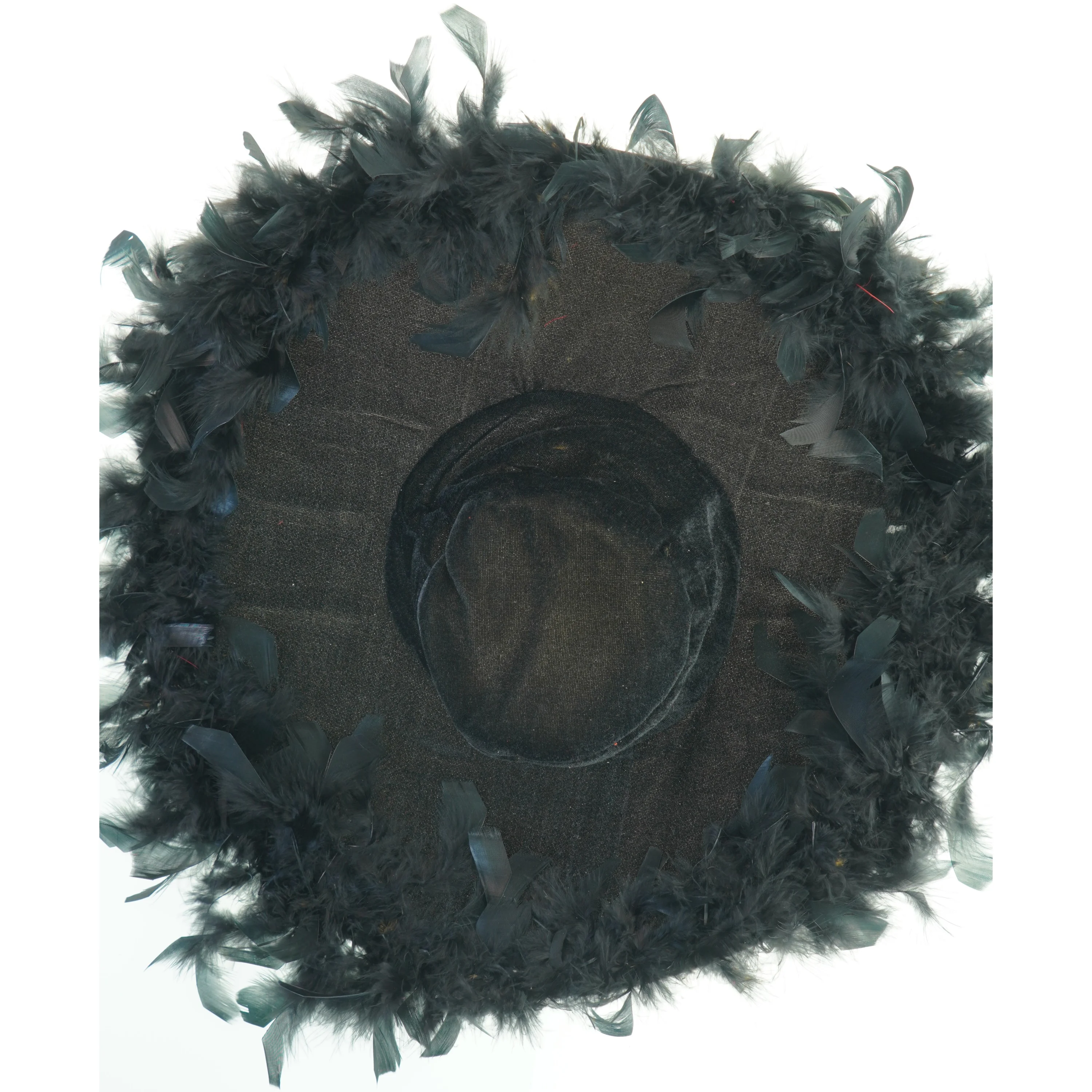 Fjerhat (str. Ø. 50 cm)