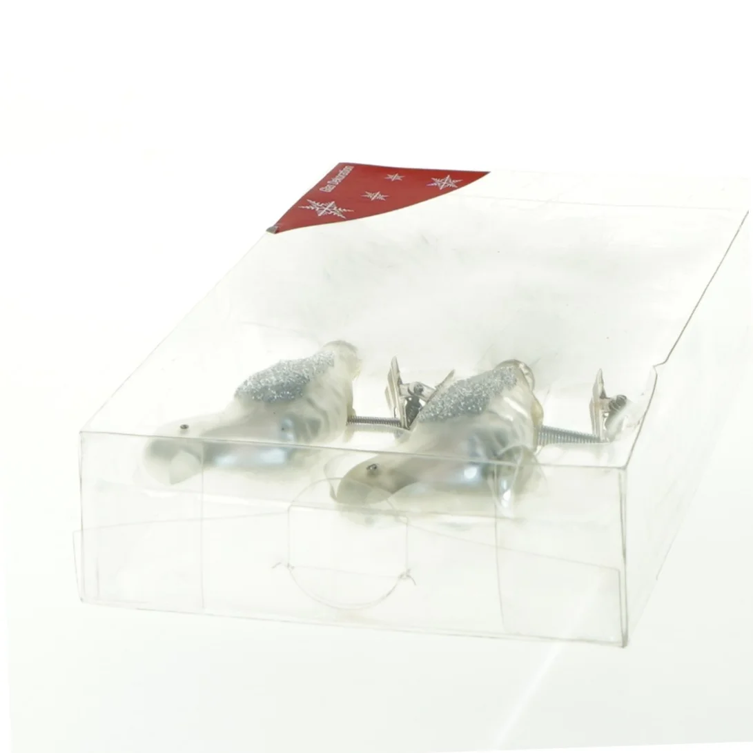 Juletræs dekorationer, fugle fra Coop (str. 19x5,5 cm)