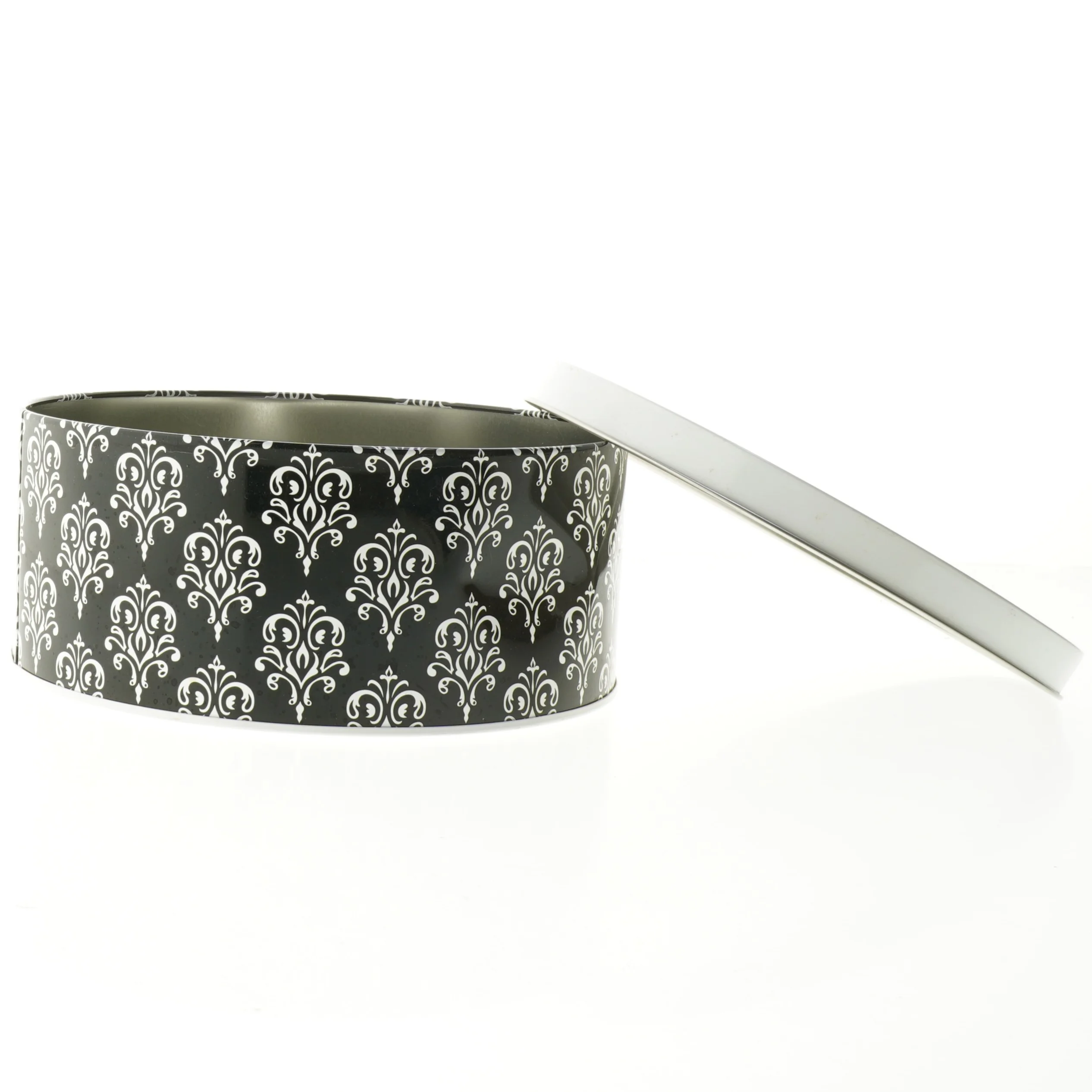 Metal kagedåse med mønster fra Pandora (str. Ø 23 cm)