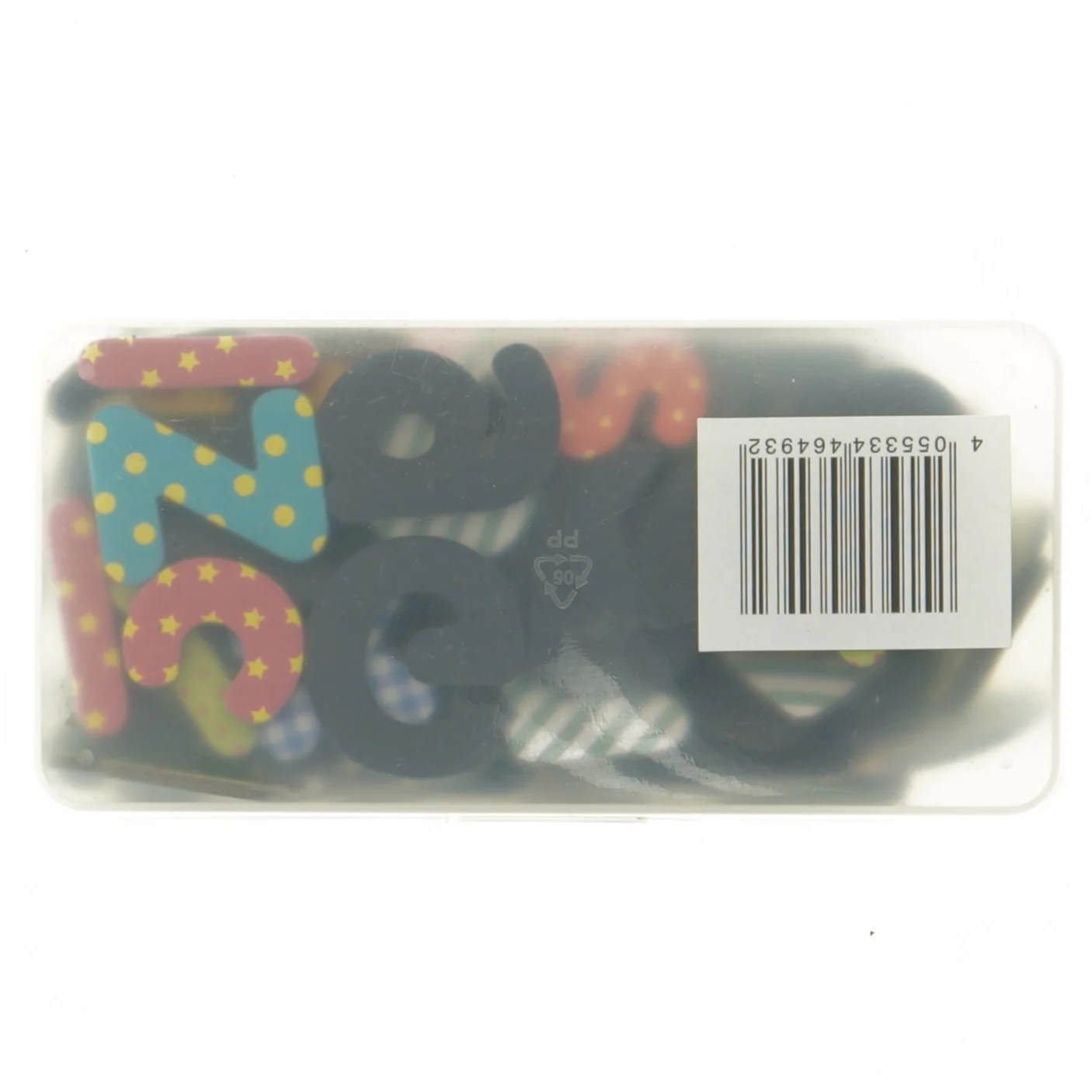 Alfabet magneter fra United Office (str. 100 stykker)