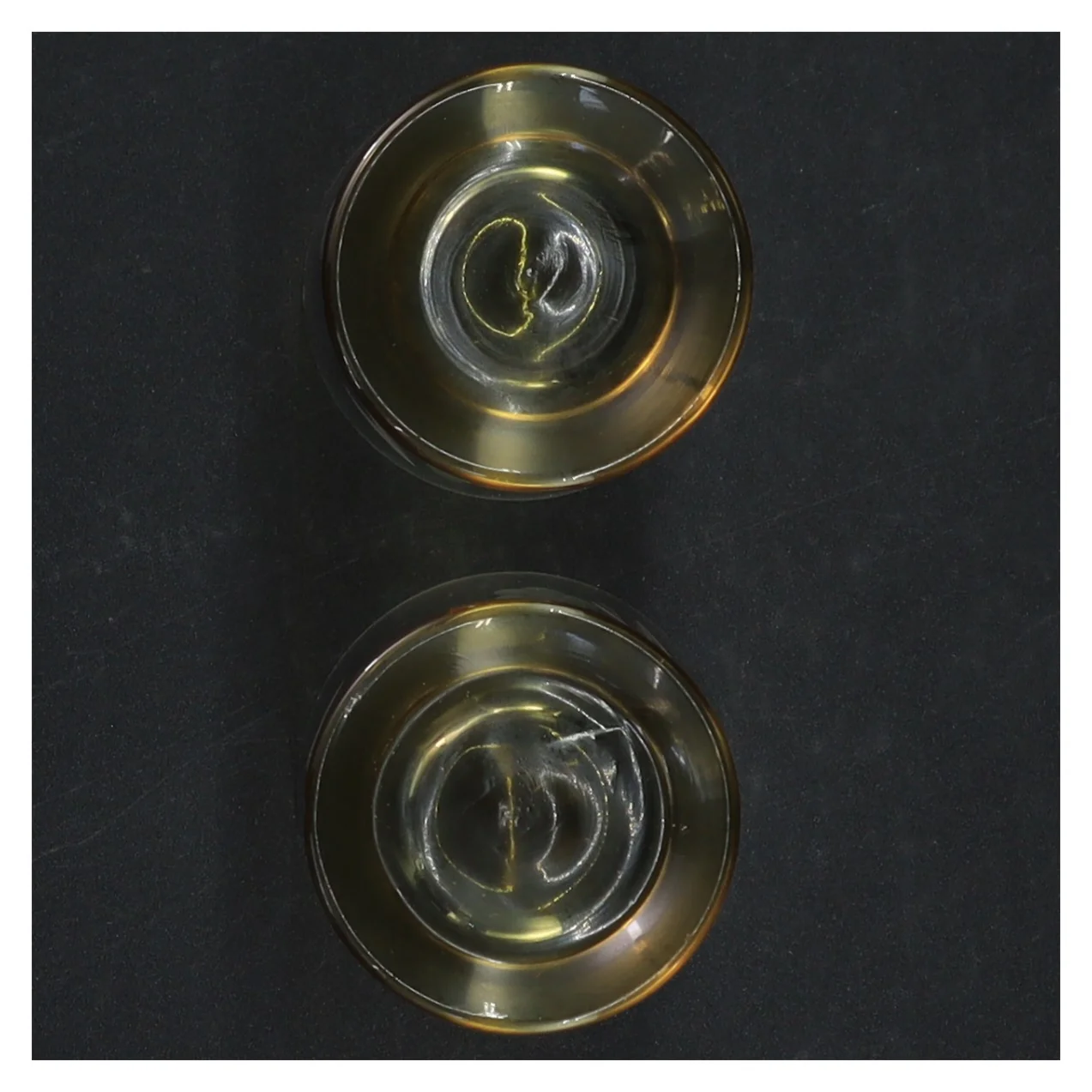 Holmegaard Bygholm farvede glad (str. 9 x 5 cm)