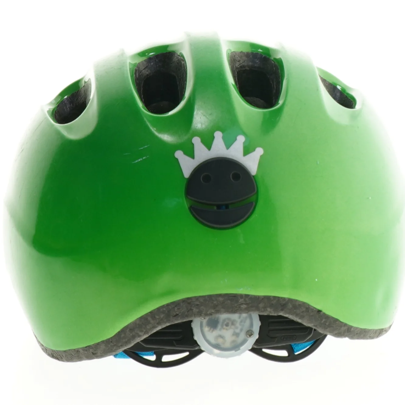 Grøn cykelhjelm fra Abus (str. 50-55 cm)